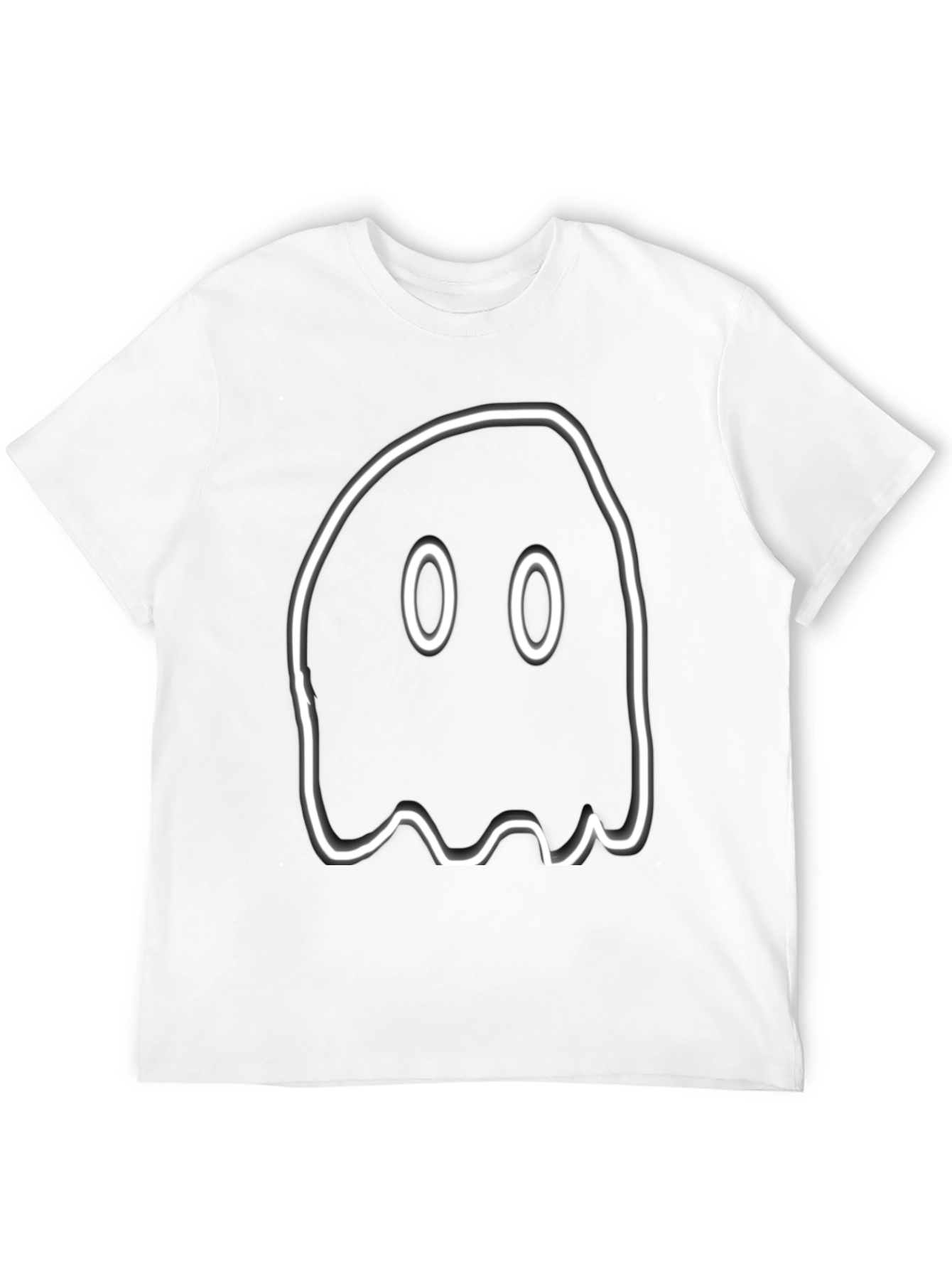 Ghost Graphic T-Shirt - Halloween Spooky Tee