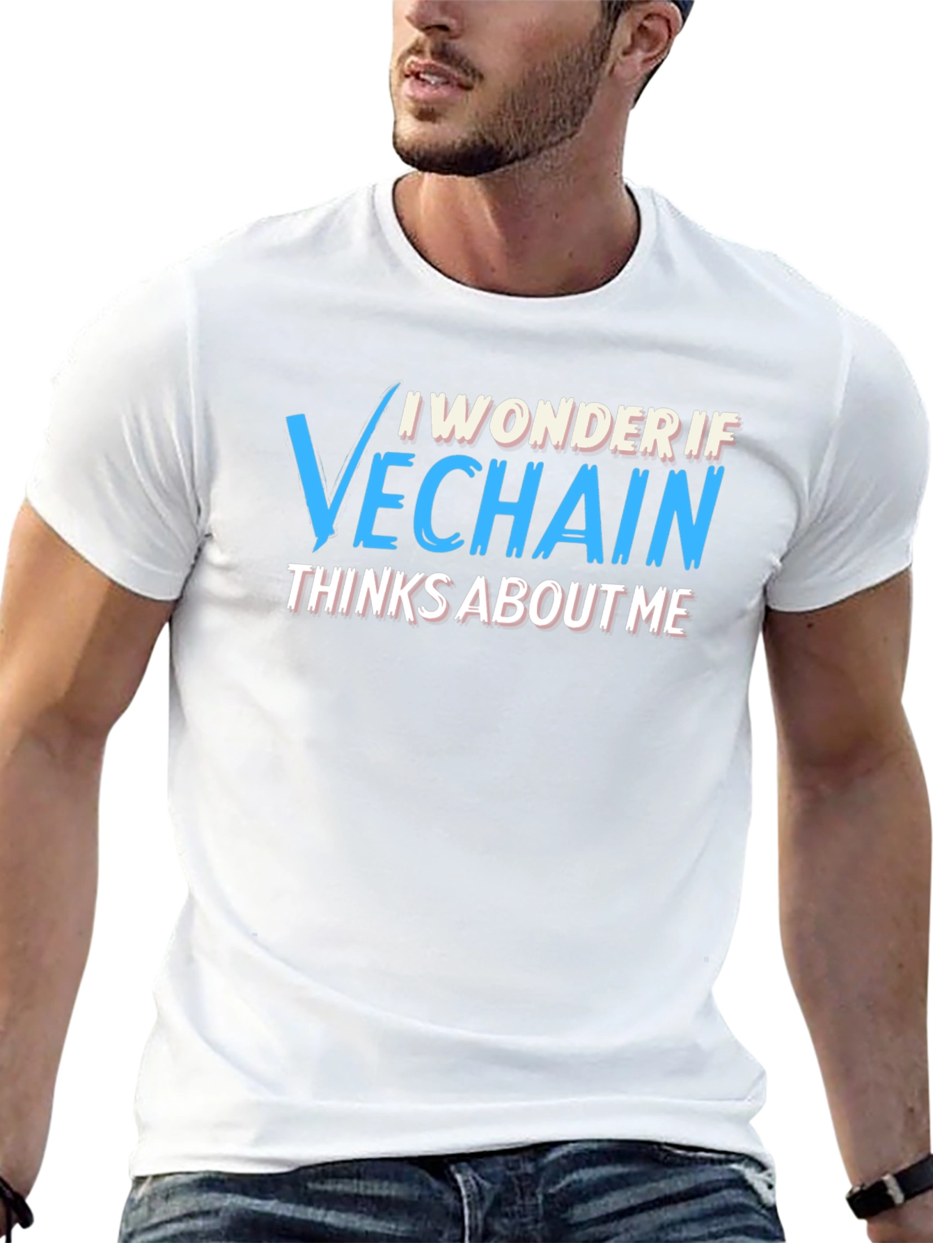 VeChain Crypto T-Shirt - I Wonder If...