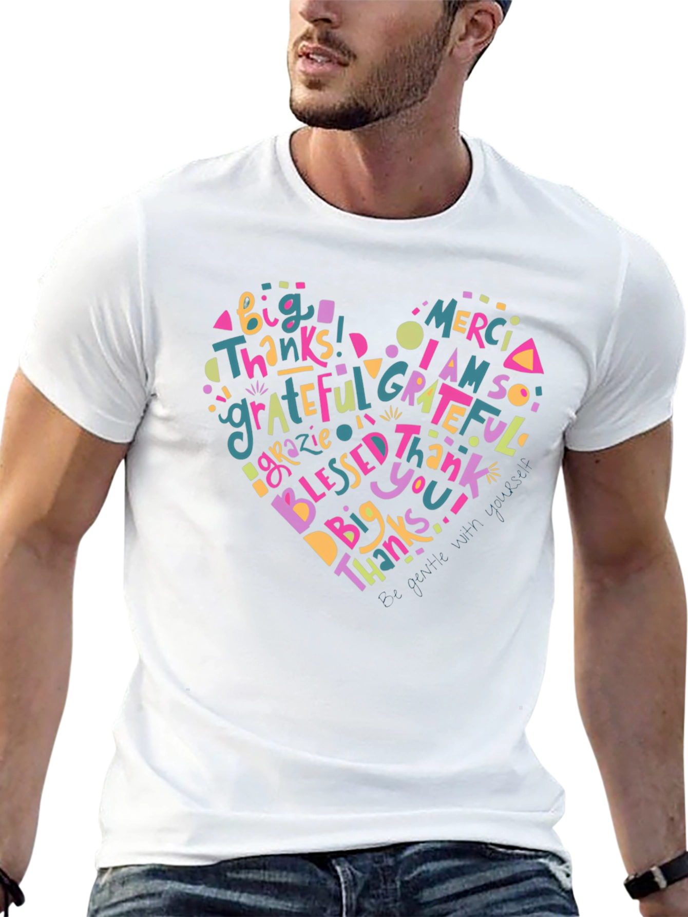Grateful Heart Graphic T-Shirt