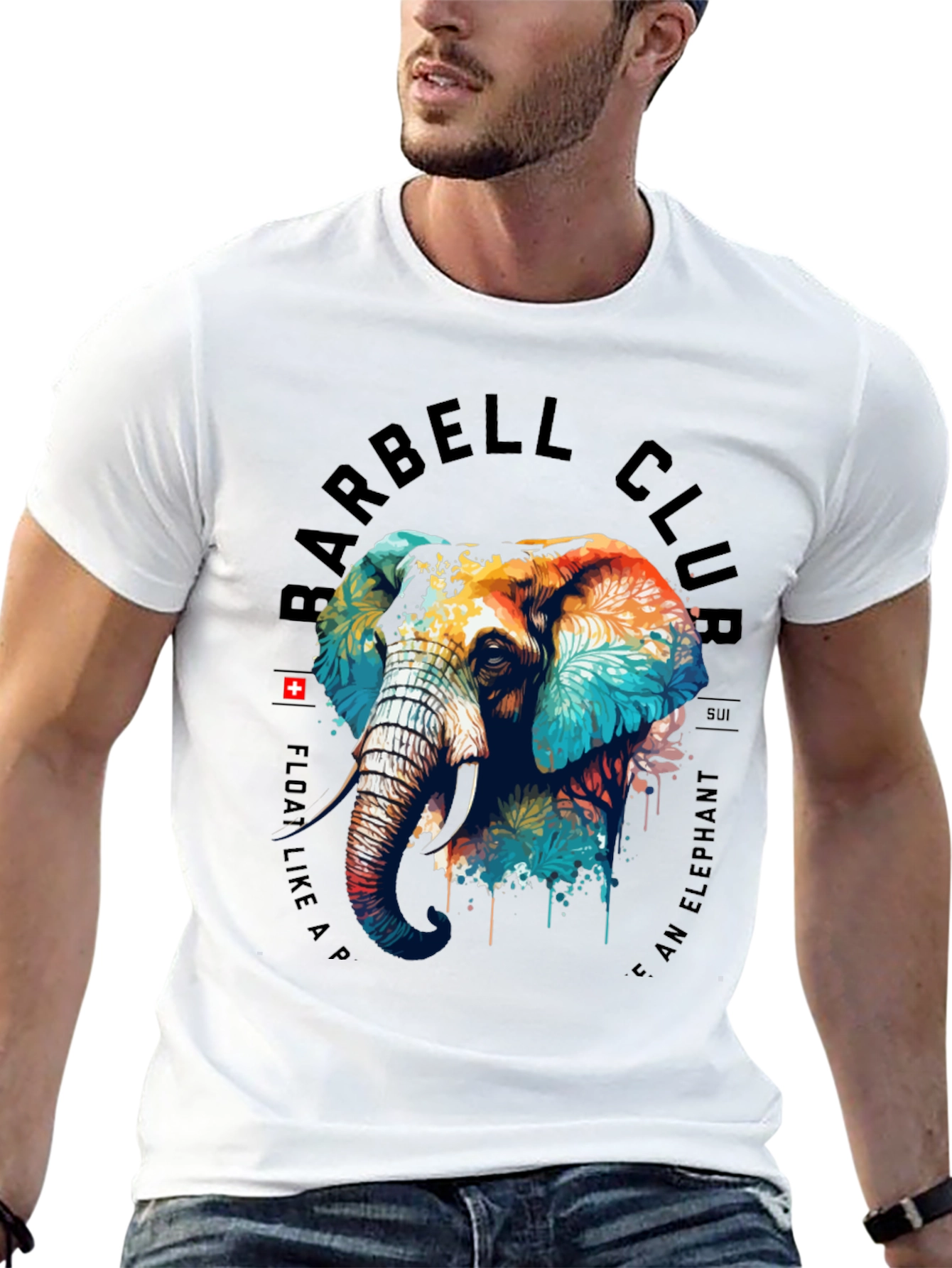 Barbell Club Elephant T-Shirt