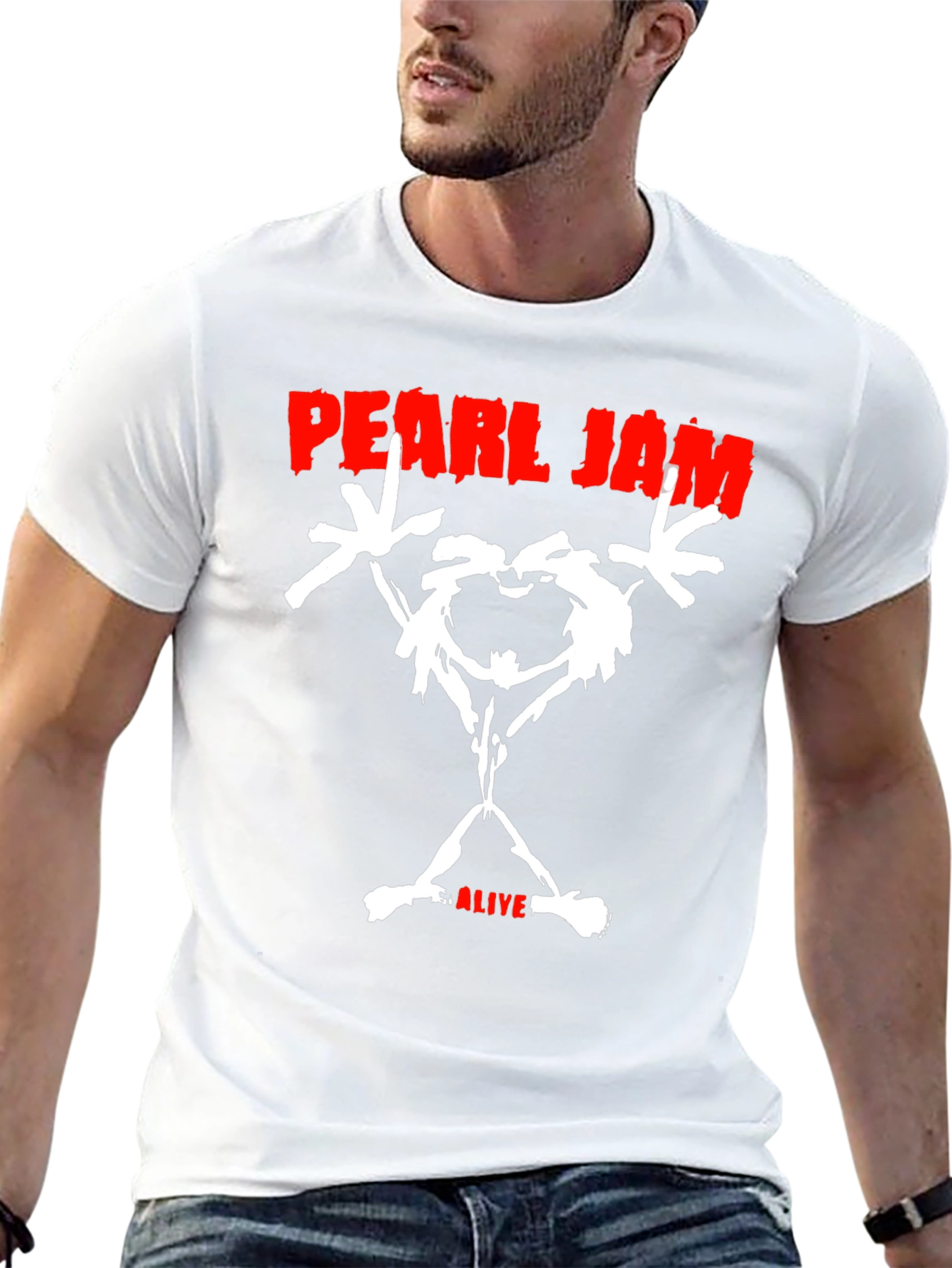 Pearl Jam Alive Band T-Shirt - Black