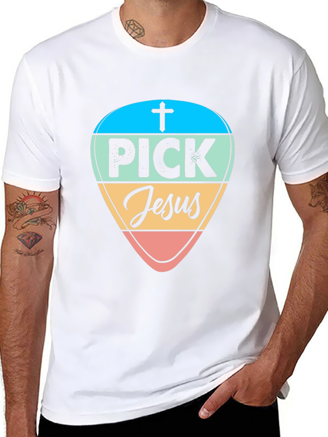 Pick Jesus Graphic Tee - Christian T-Shirt