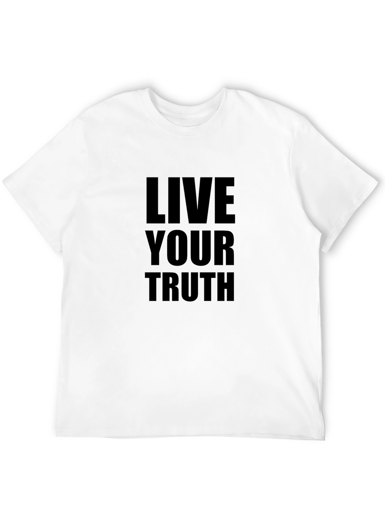 Live Your Truth Graphic Tee - Black