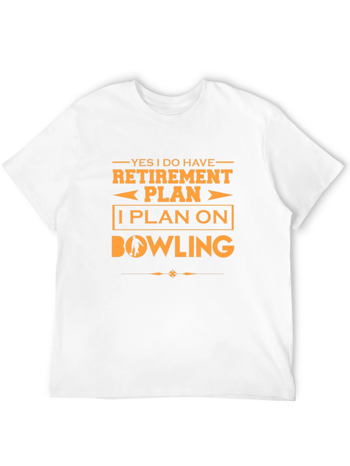Bowling Retirement Plan Graphic Tee