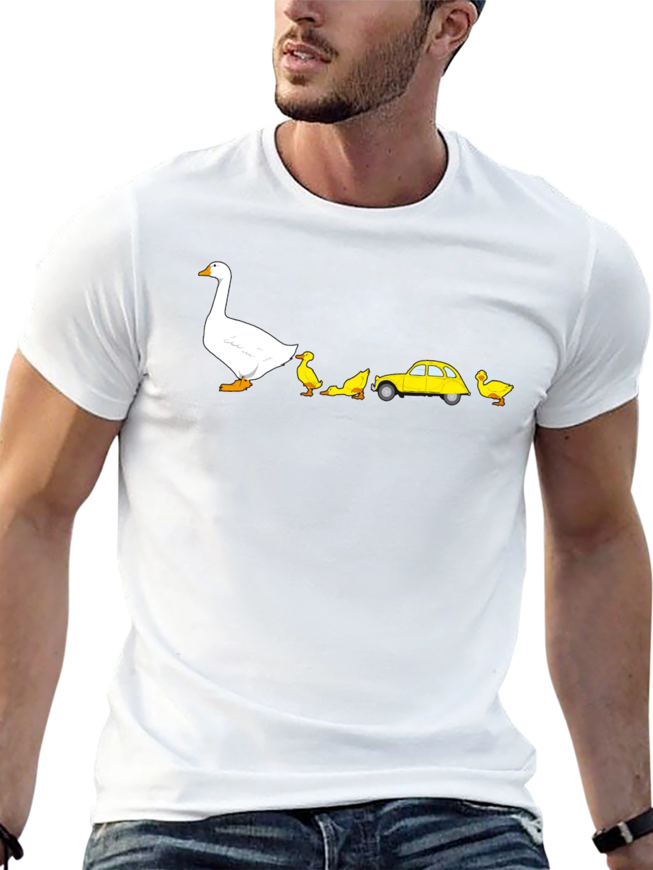 Duckling Car T-Shirt