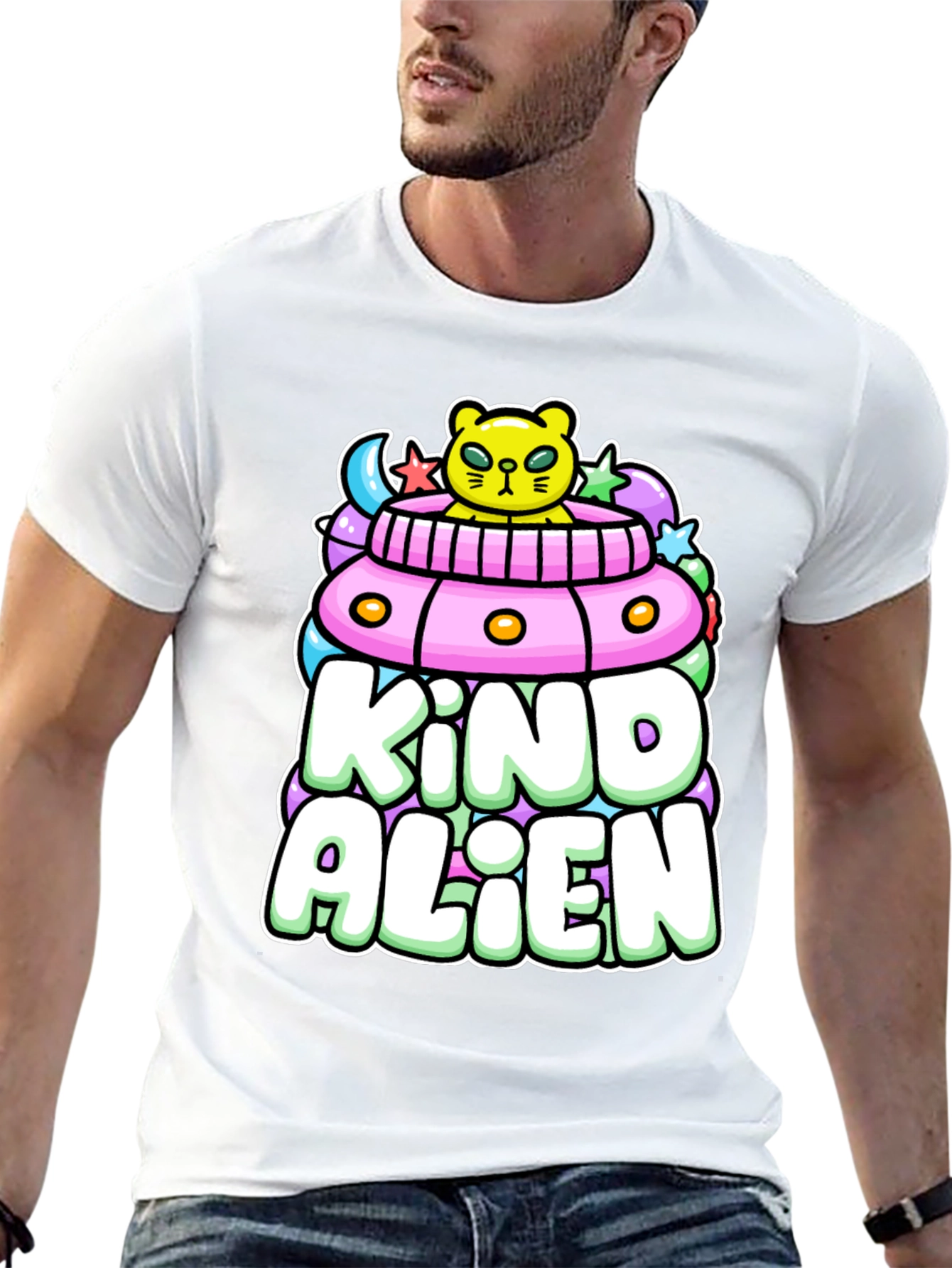 Kind Alien Graphic Tee