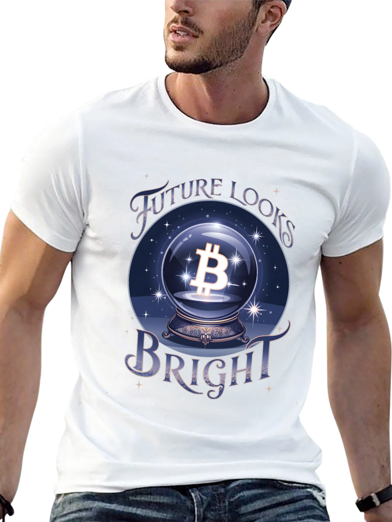 Bitcoin Future Looks Bright Graphic Tee