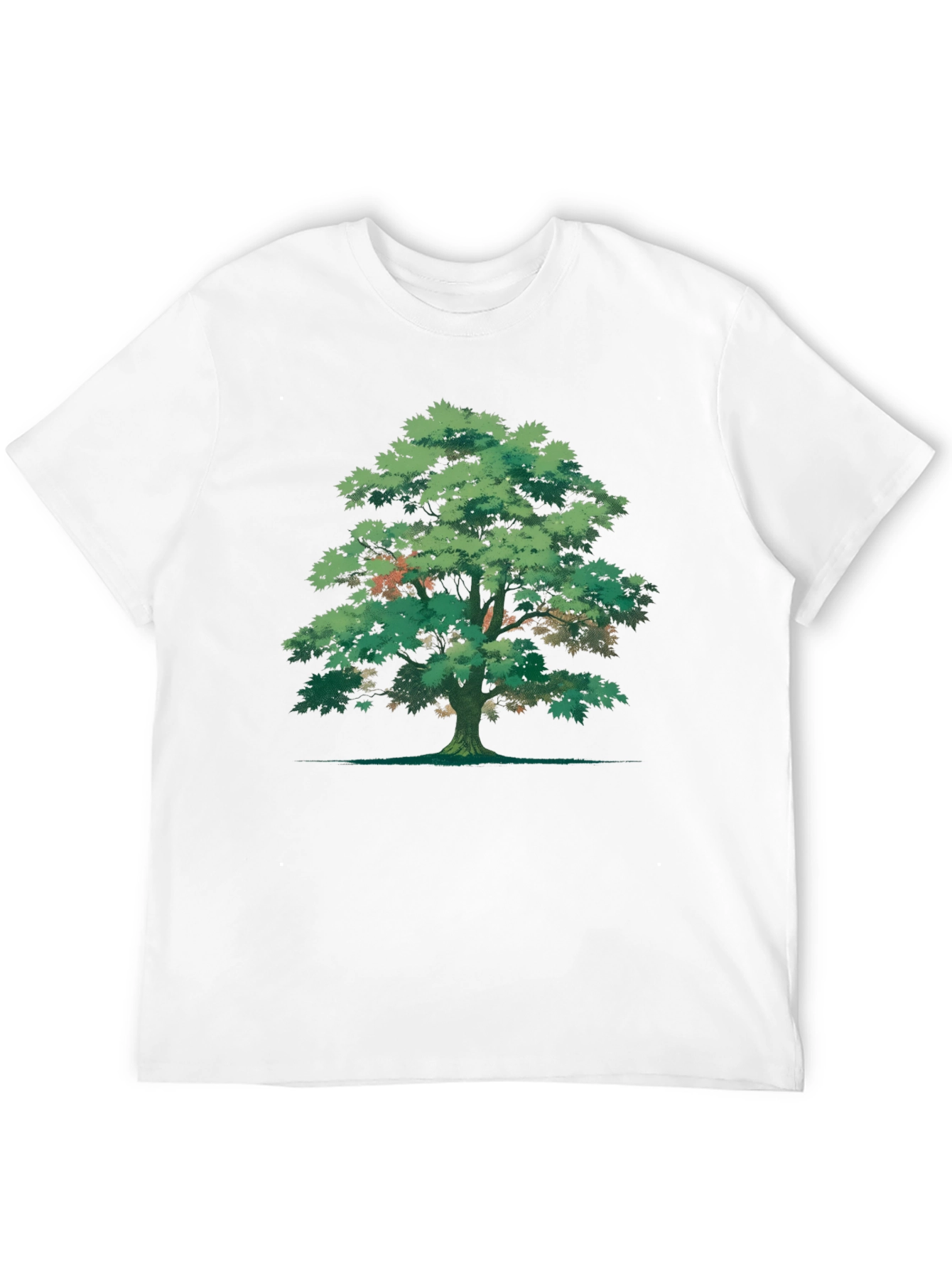 Tree Graphic Tee - Nature Inspired Black T-Shirt
