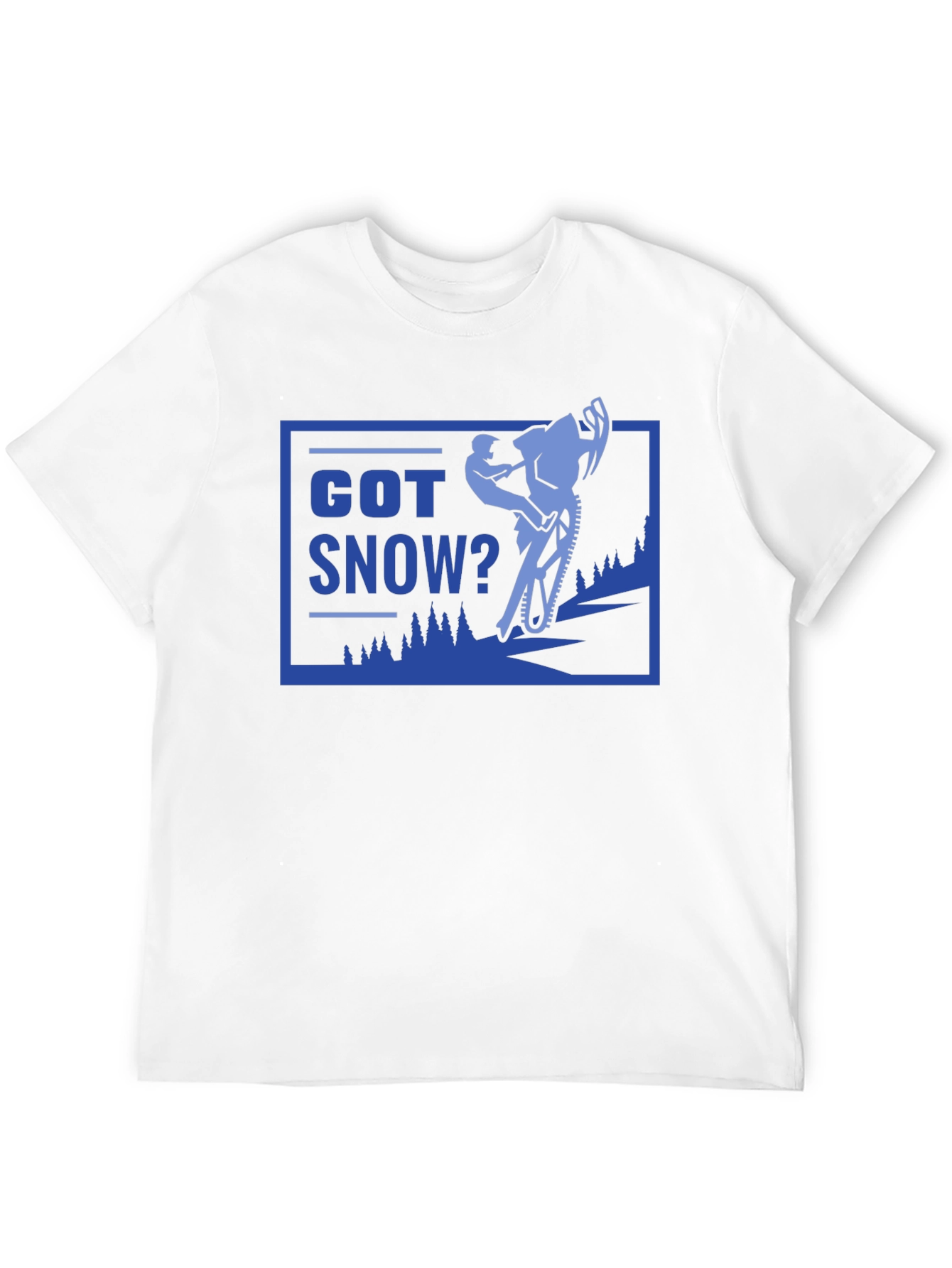 Got Snow? Black Graphic T-Shirt