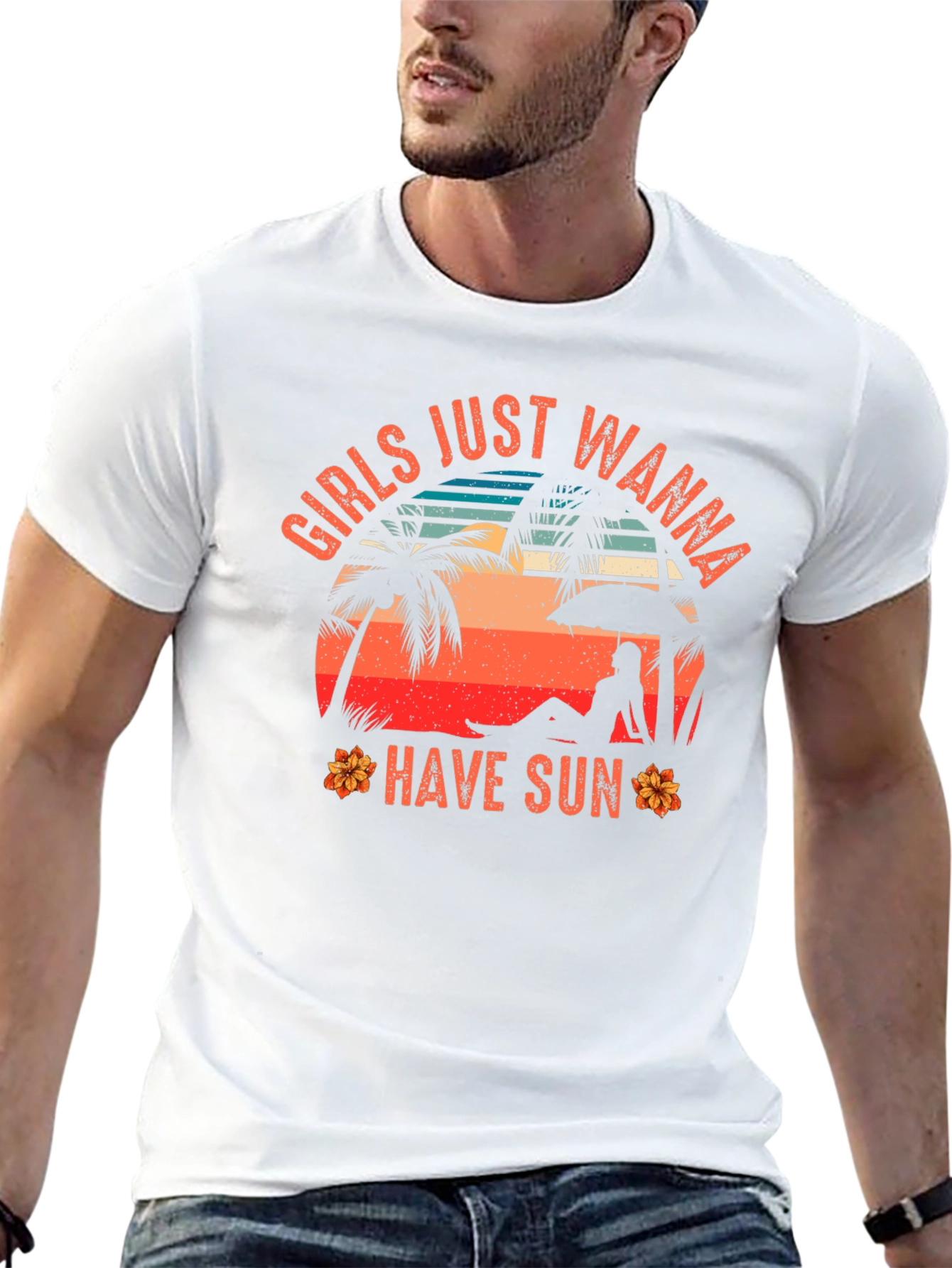 Girls Just Wanna Have Sun Graphic Tee