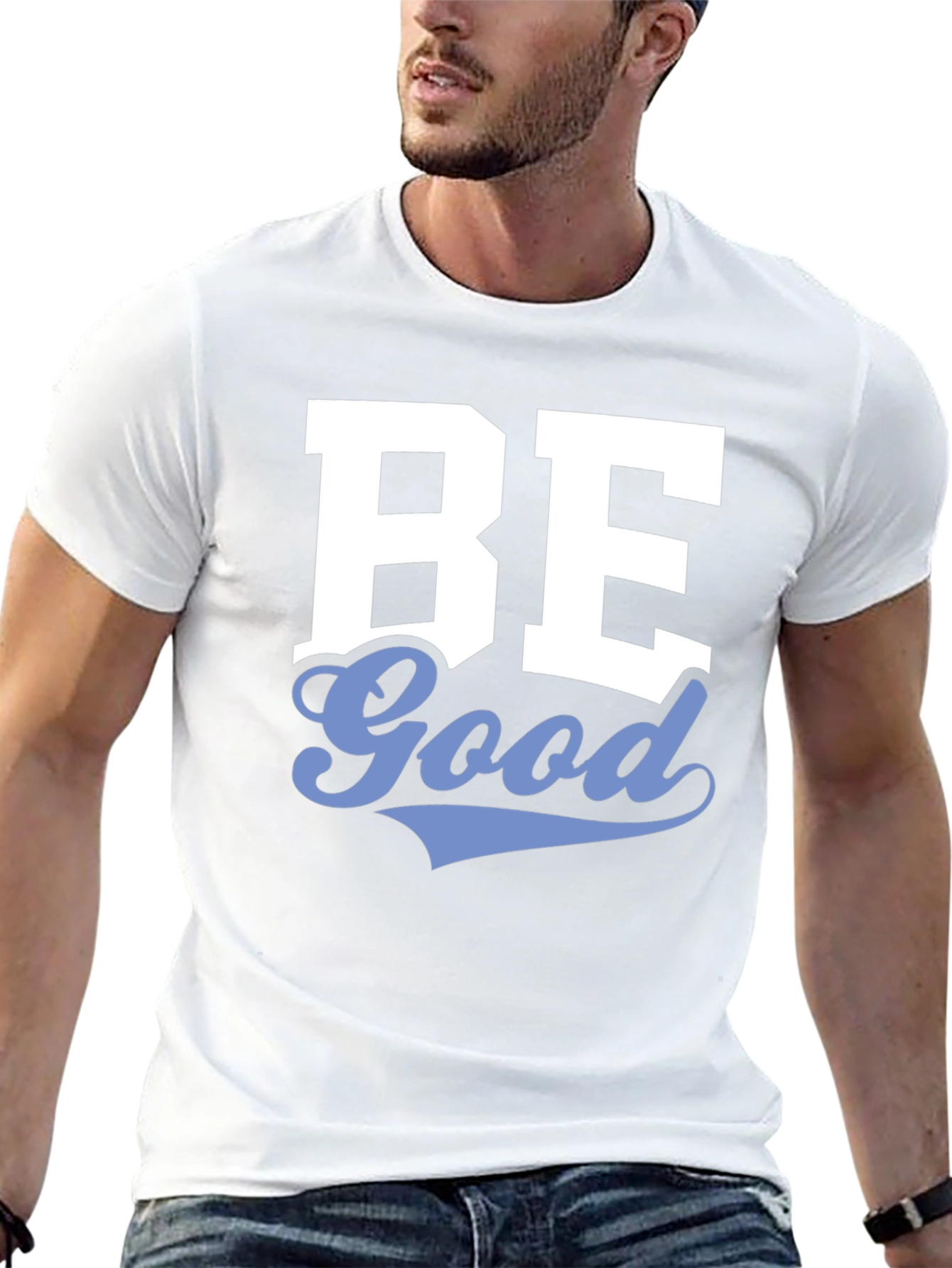 Be Good Graphic Tee - Stylish Black Cotton T-Shirt