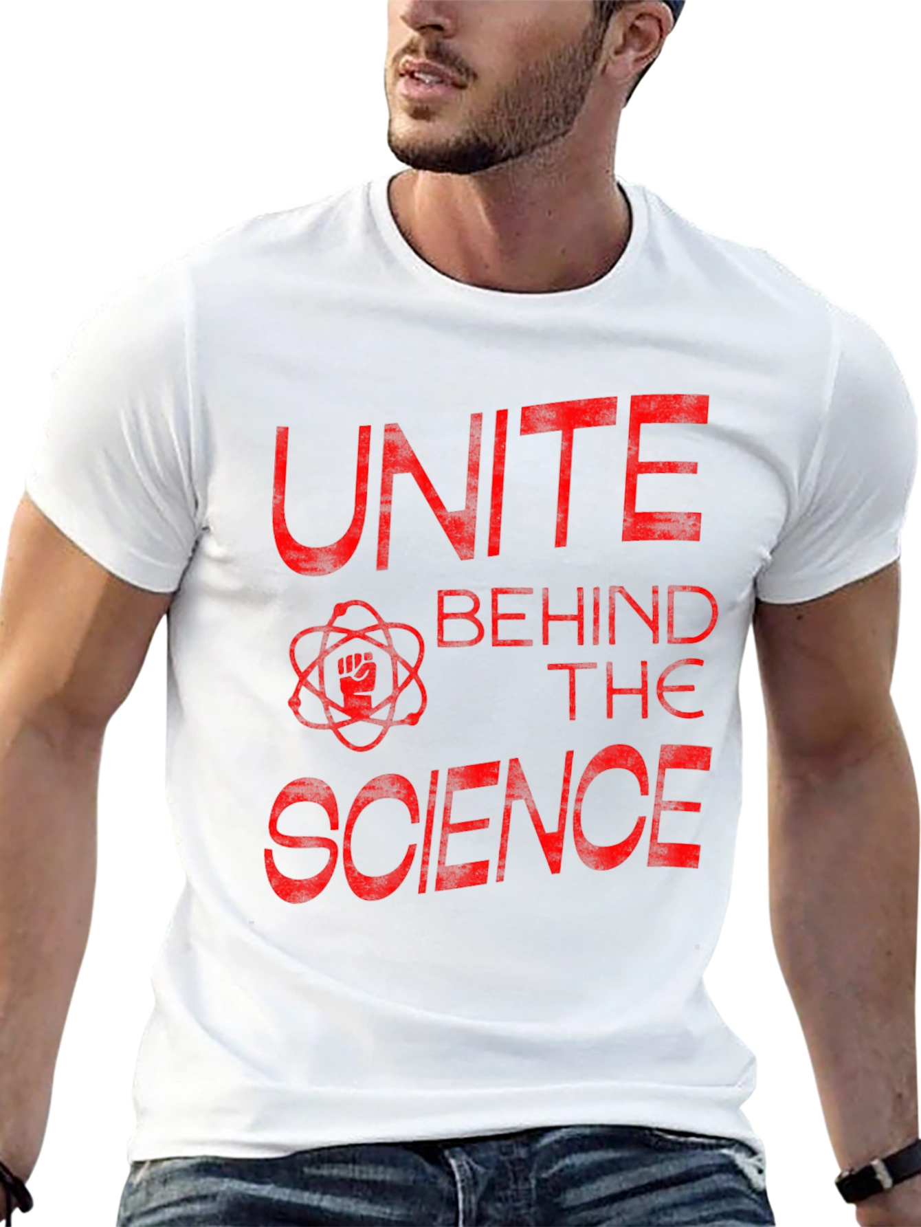 Unite Behind the Science Graphic T-Shirt
