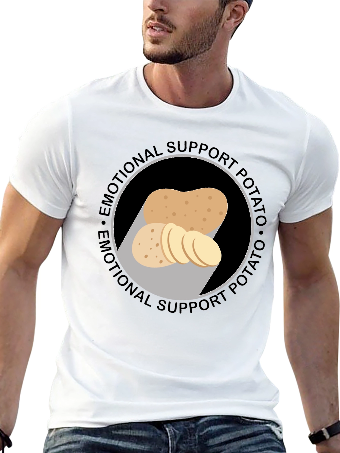 Emotional Support Potato T-Shirt