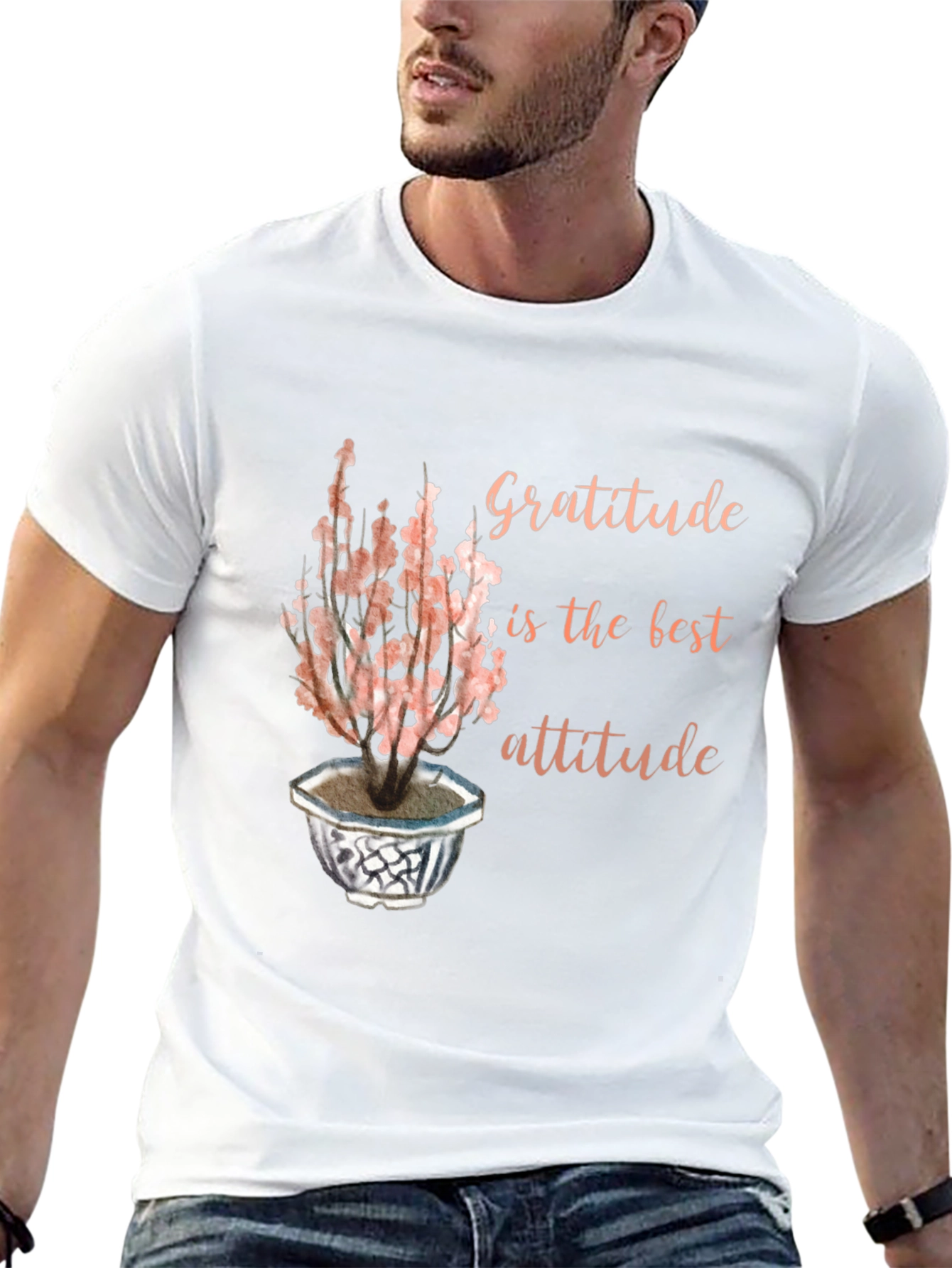 Gratitude is the Best Attitude Black T-Shirt