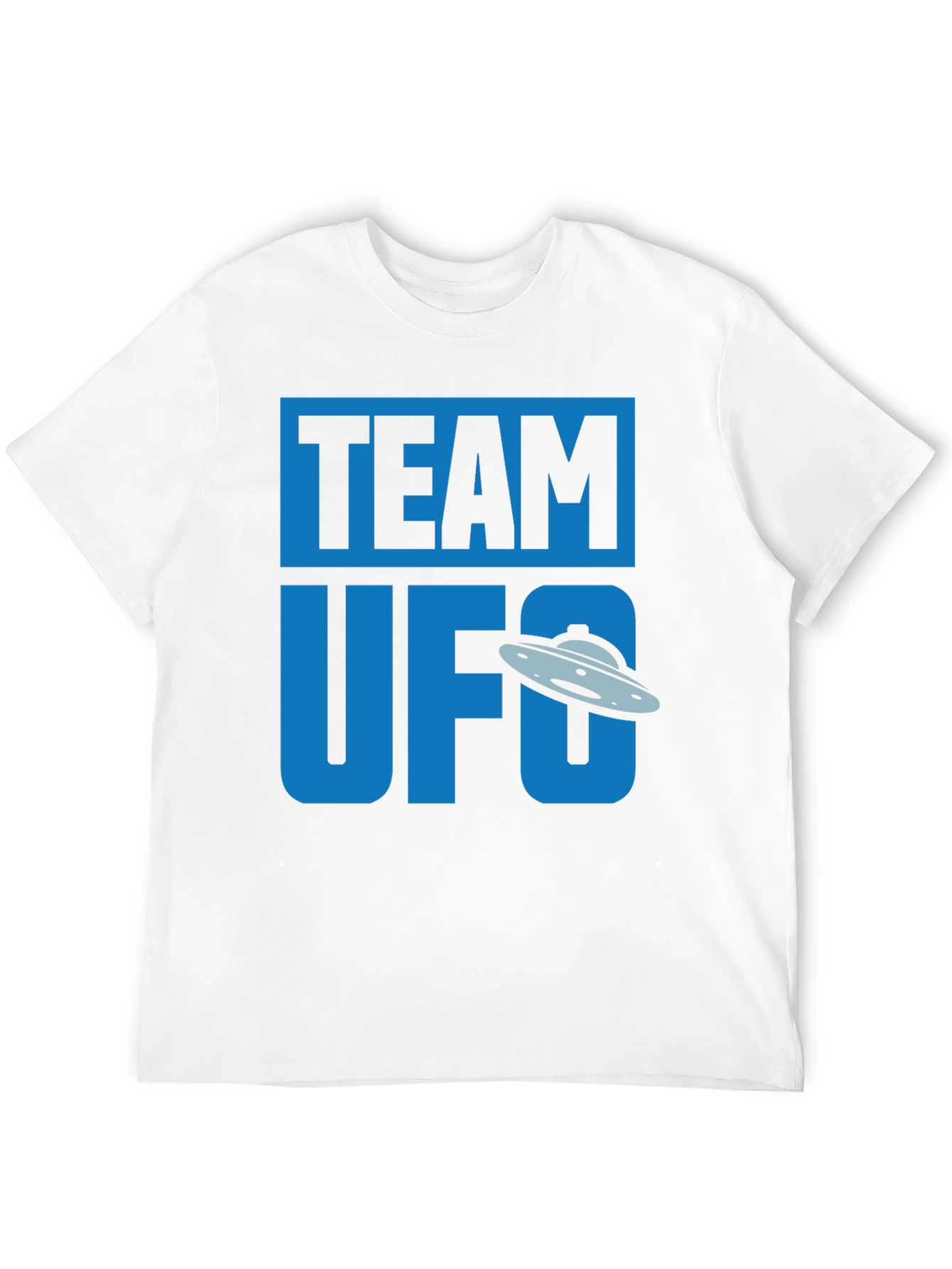Team UFO Graphic T-Shirt - Black Cotton Tee