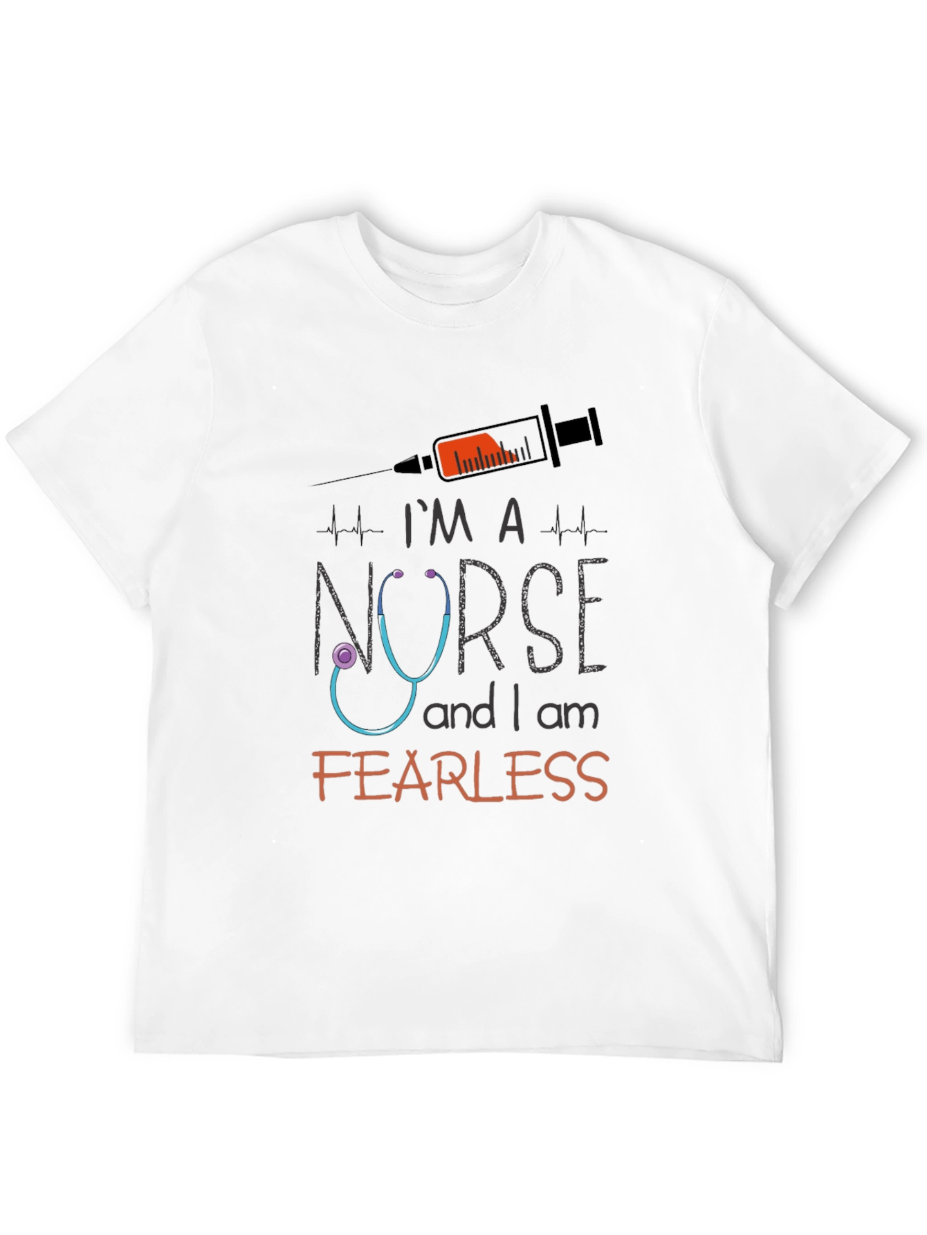 Nurse Fearless T-Shirt - Medical Hero Apparel