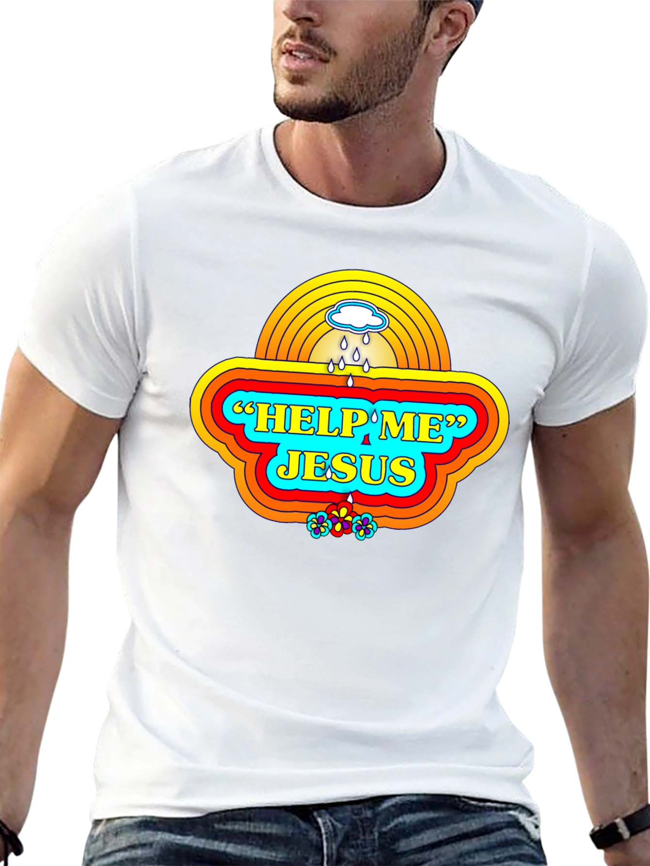 Help Me Jesus Graphic Tee