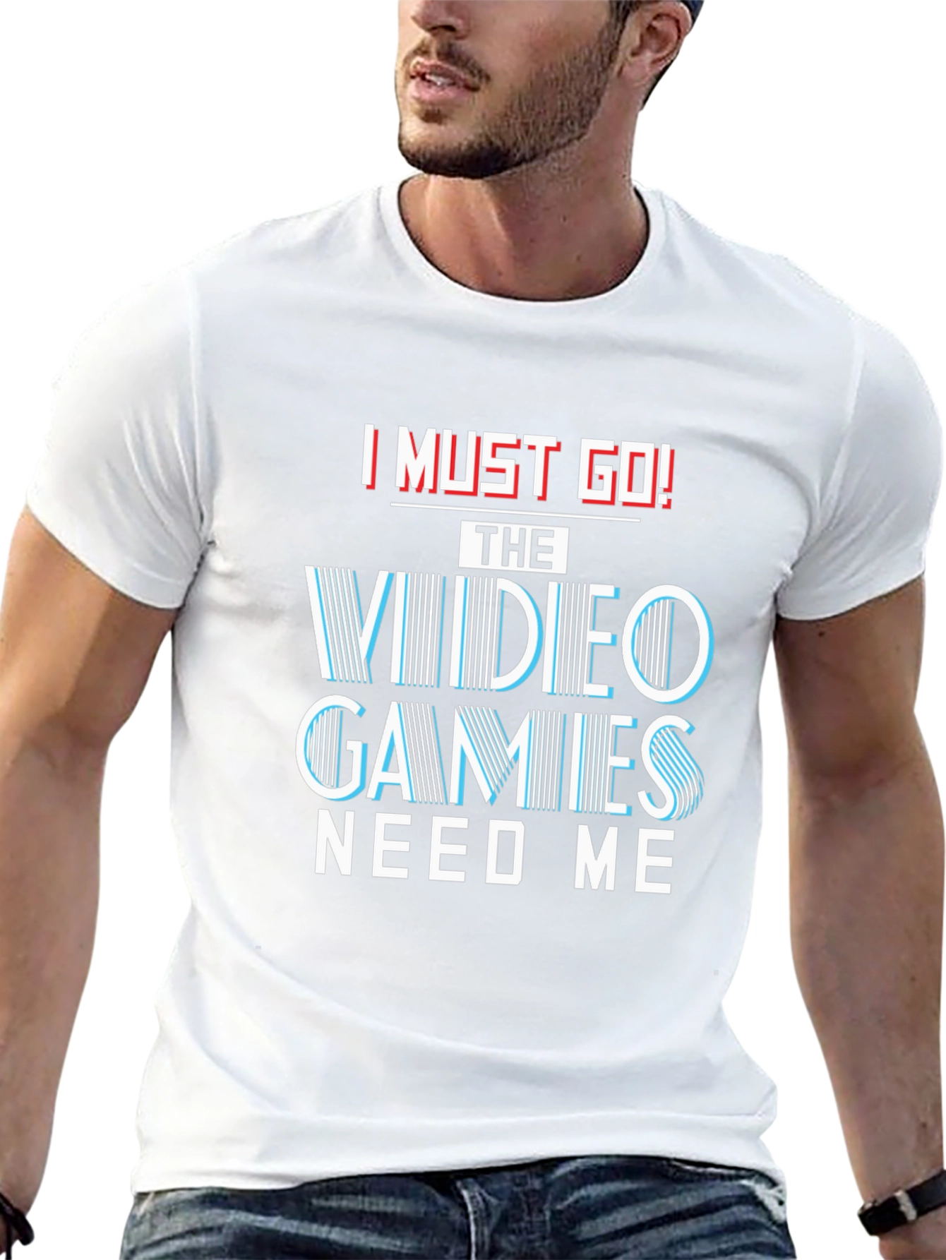 I Must Go! Video Games T-Shirt - Gamer Tee