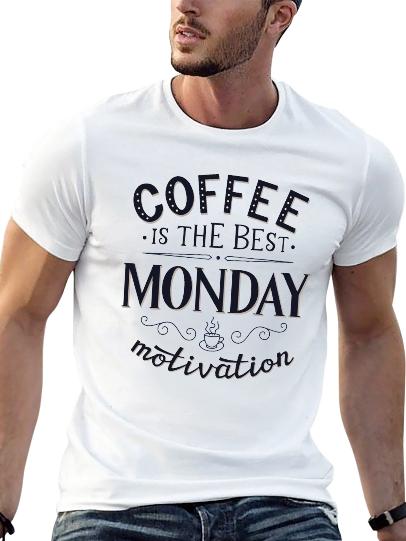 Coffee Monday Motivation Graphic Tee