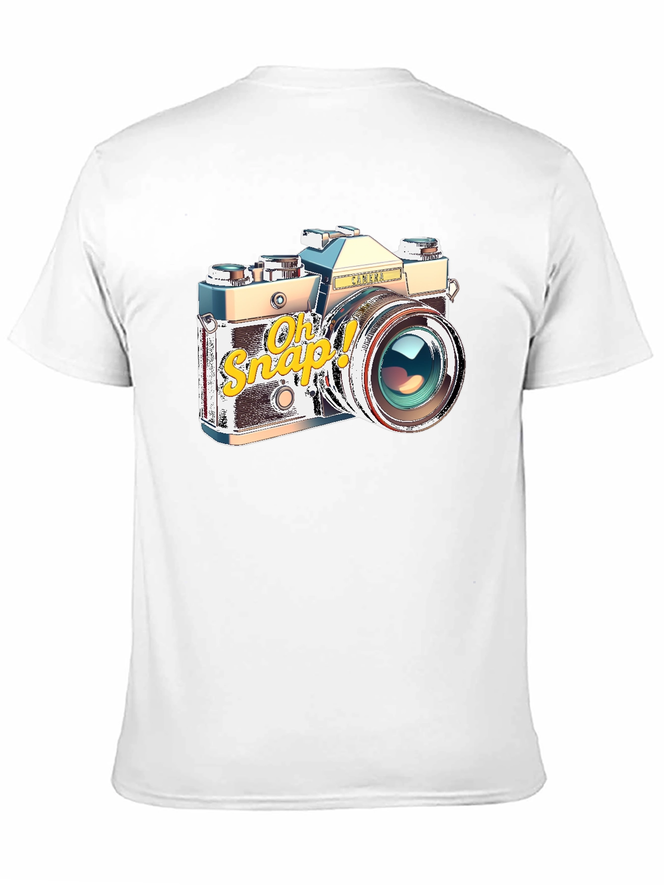 Retro Camera T-Shirt - Oh Snap! Photography Tee