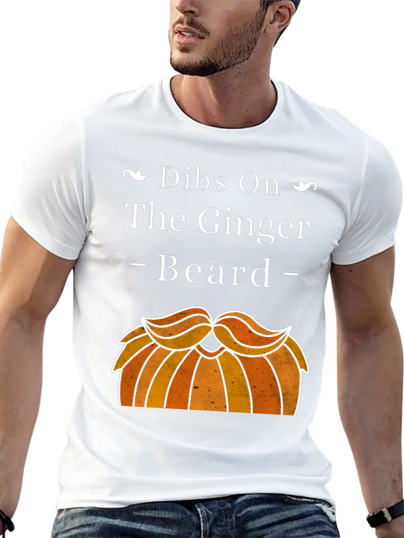 Dibs On The Ginger Beard Funny T-Shirt