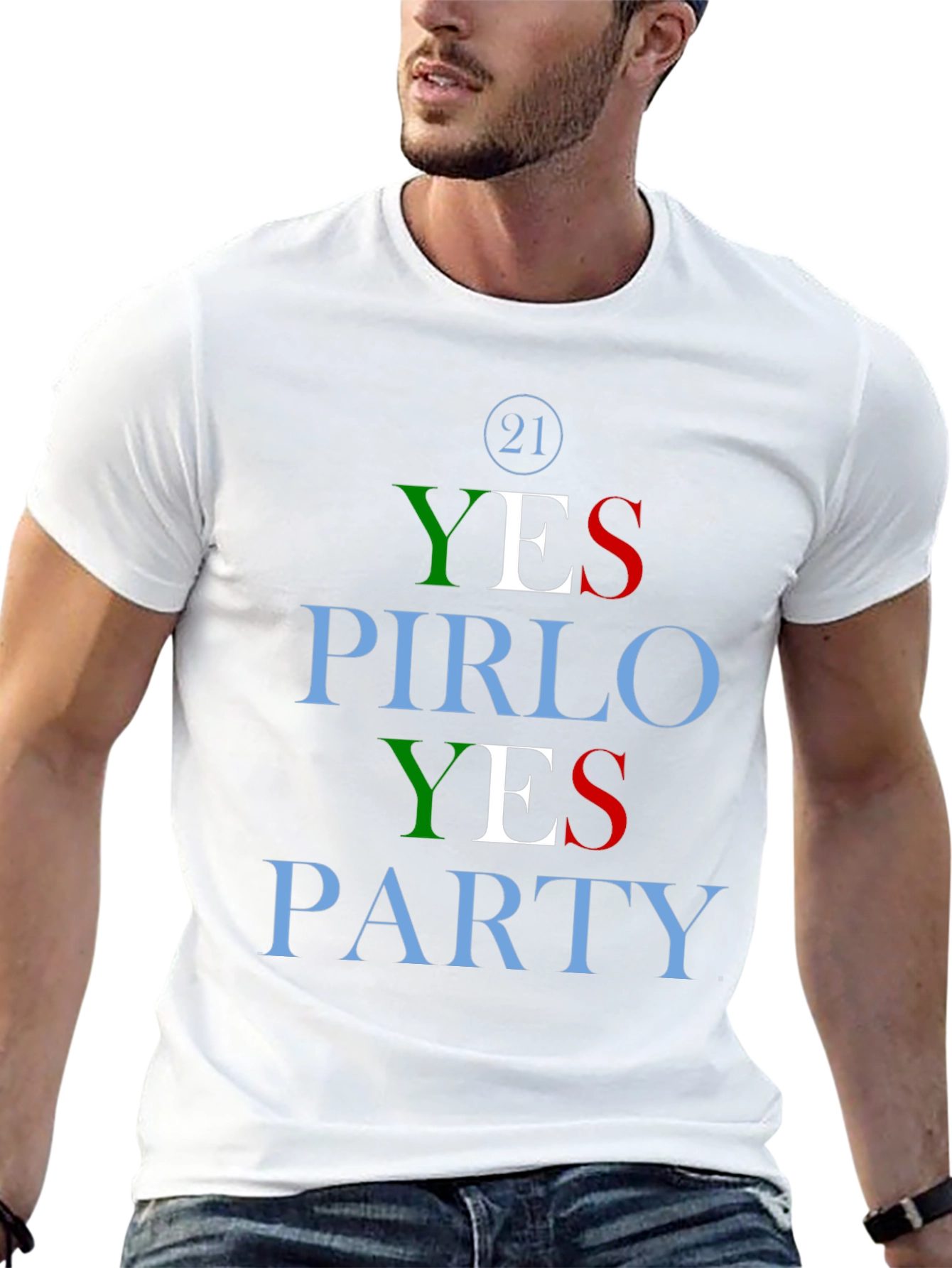 Yes Pirlo Yes Party Graphic Tee - Limited Edition