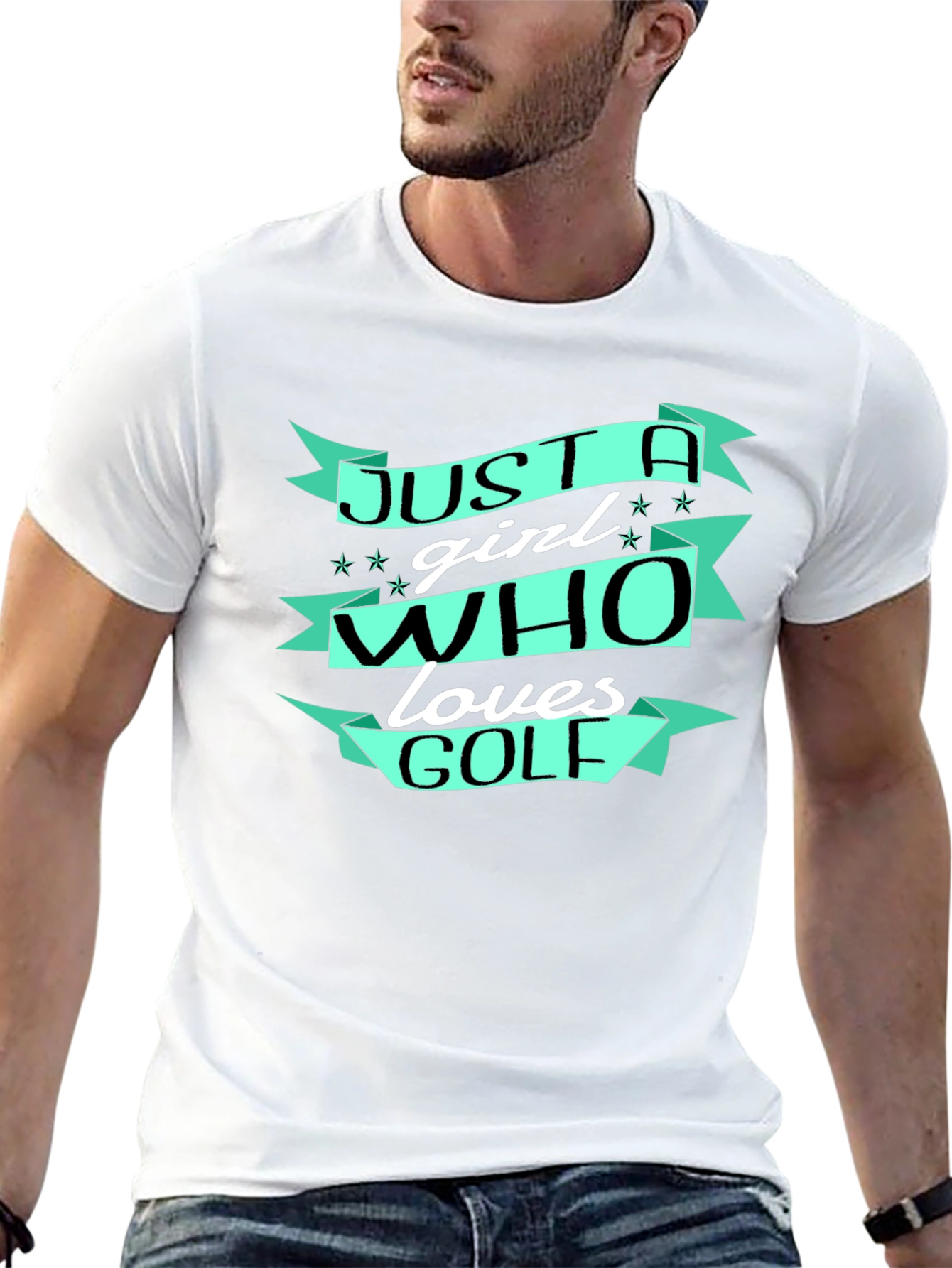 Just A Girl Who Loves Golf T-Shirt