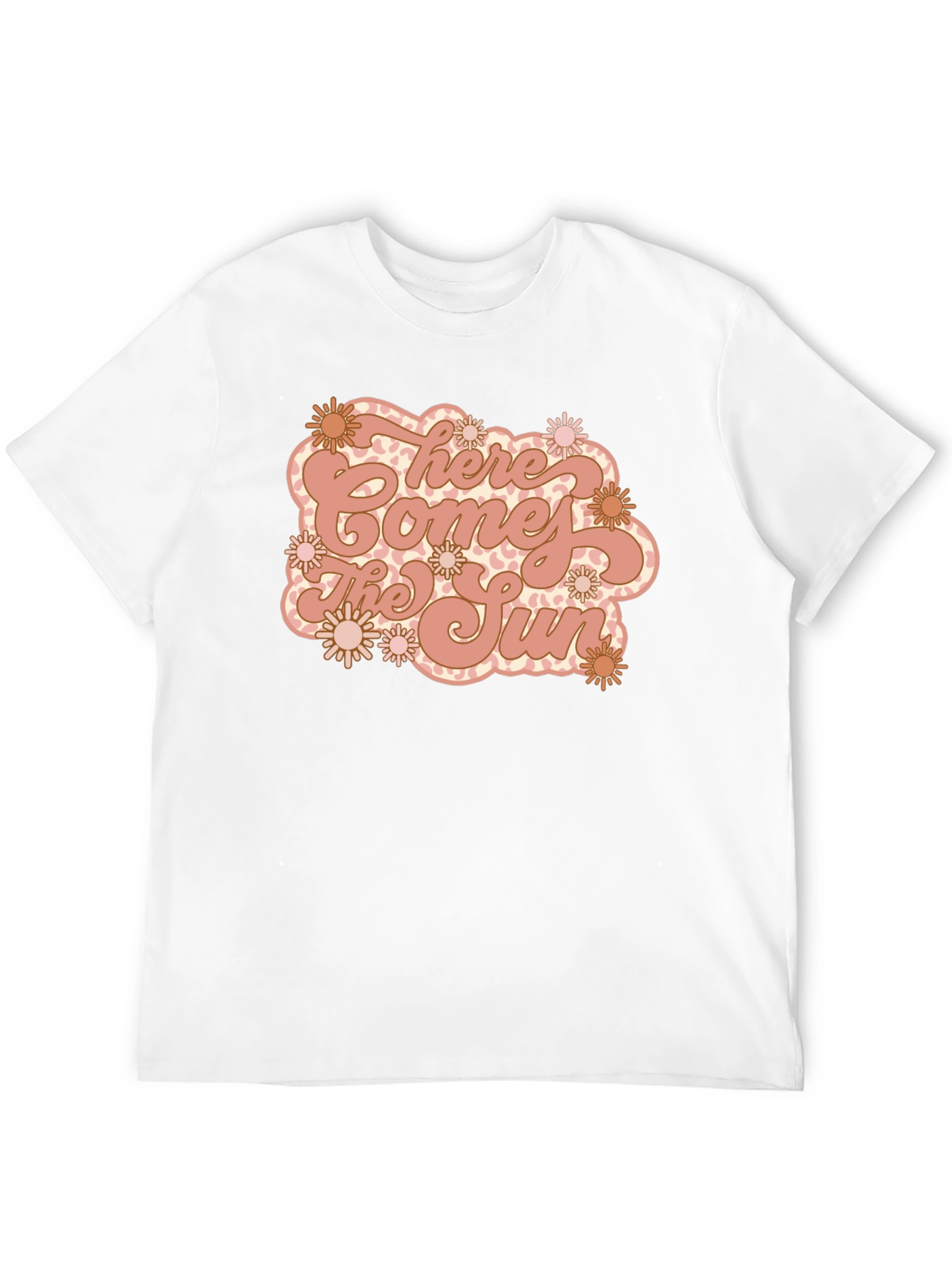 Retro Here Comes The Sun Graphic T-Shirt