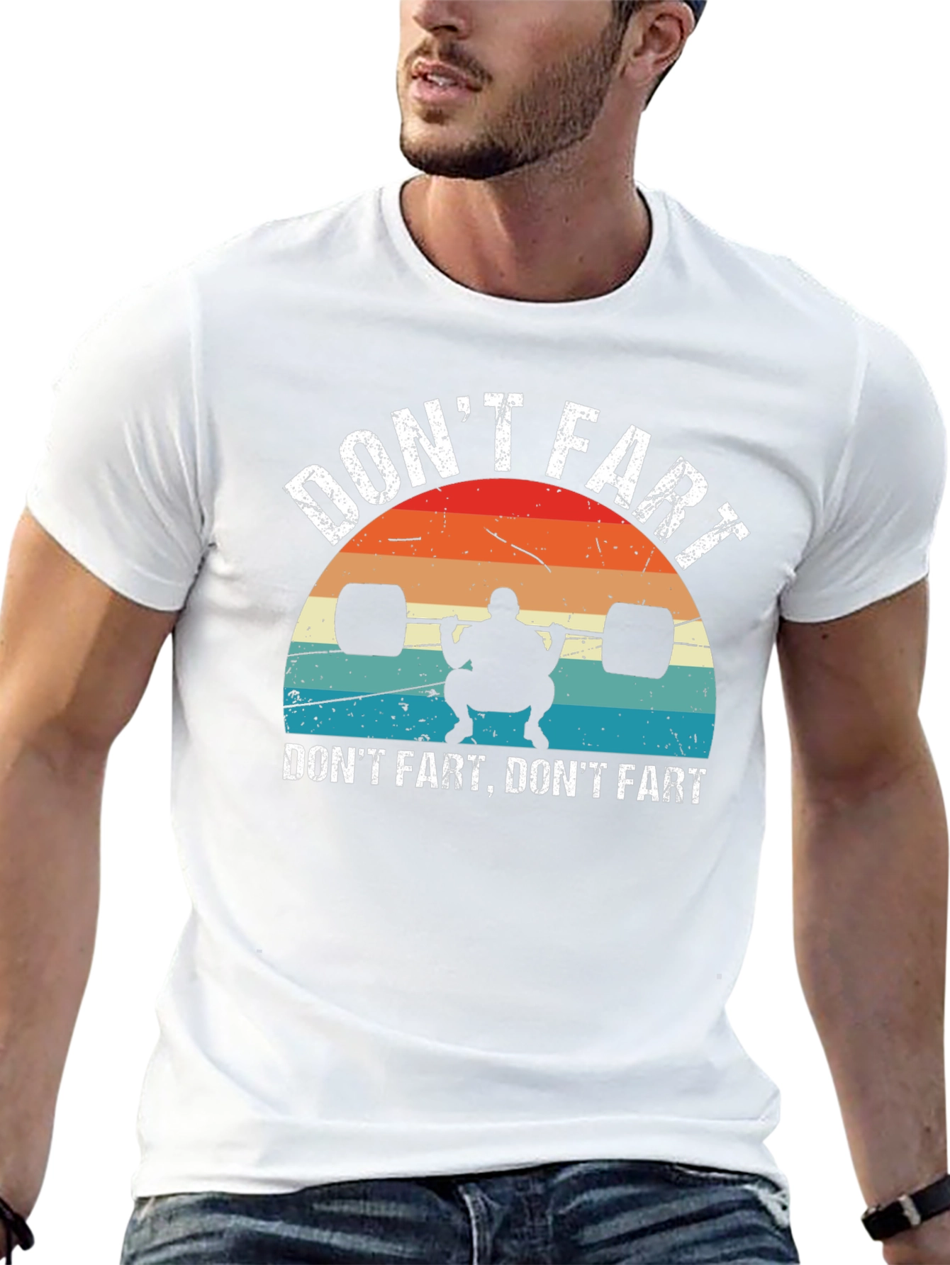 Dont Fart Funny Gym T-Shirt