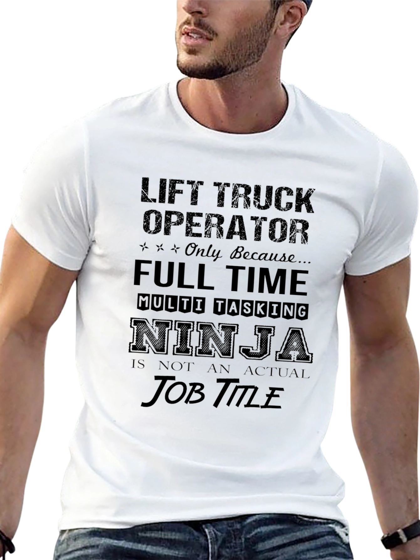 Lift Truck Operator Novelty Tee