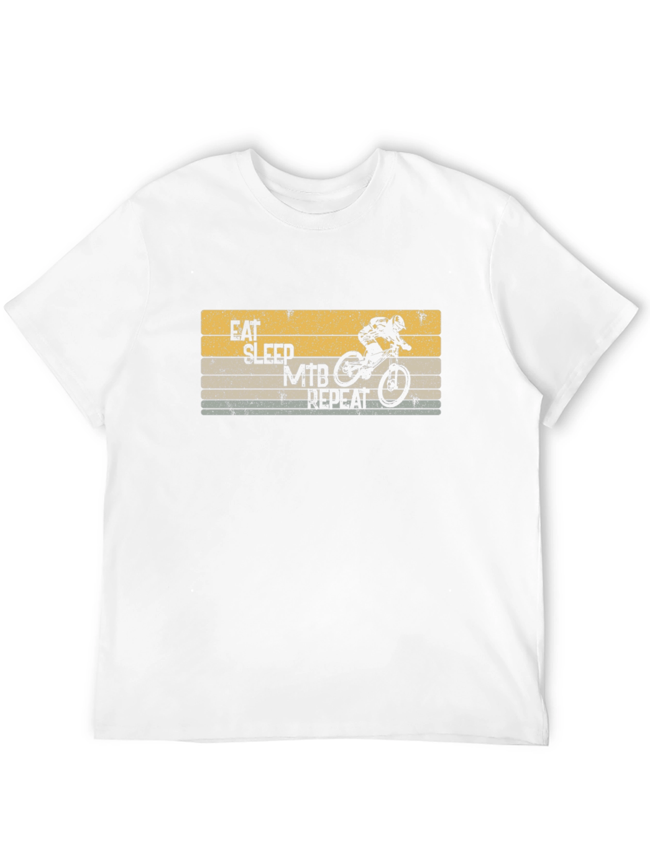 Eat Sleep MTB Repeat T-Shirt - Mountain Bike Tee