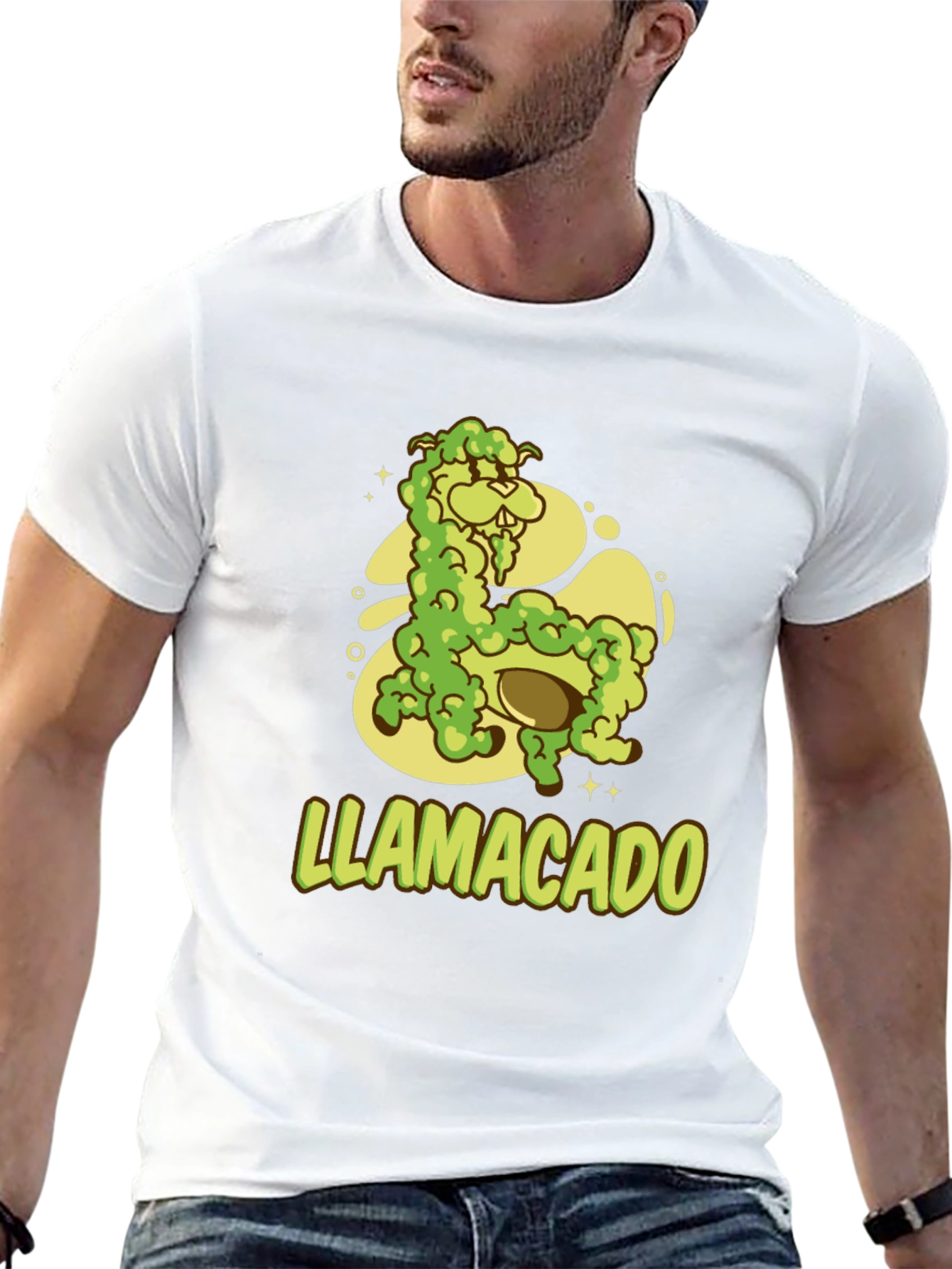 Llamacado T-Shirt - Avocado Llama Funny Graphic Tee