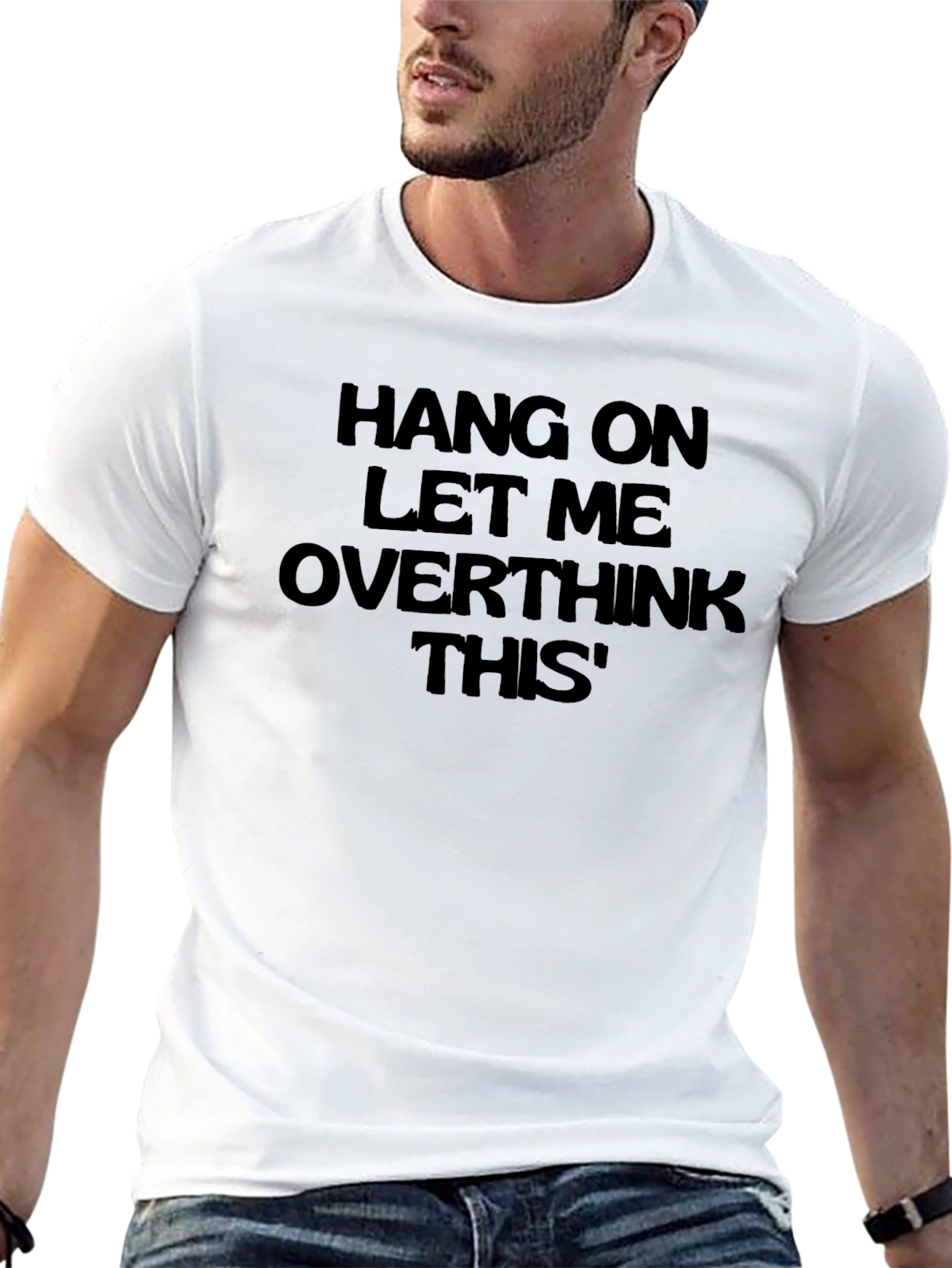Overthink This Graphic Tee - Relaxed Fit