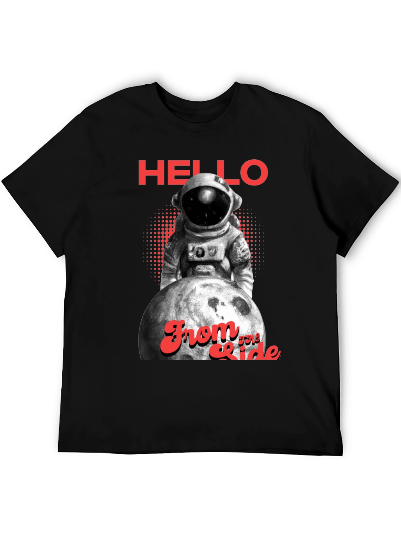 Hello From the Ride T-Shirt - Astronaut Design