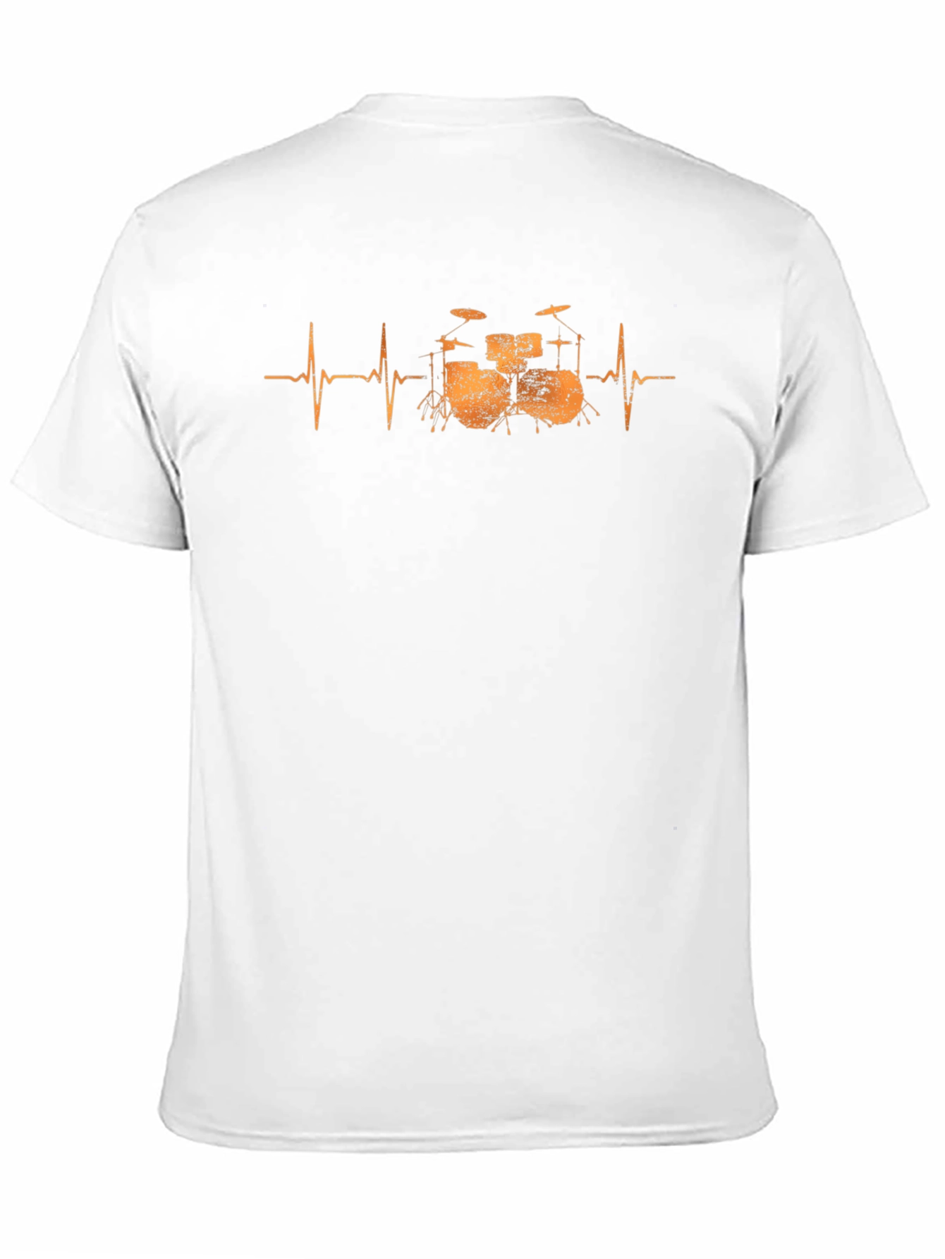 Drum Heartbeat T-Shirt - Music Lover Tee