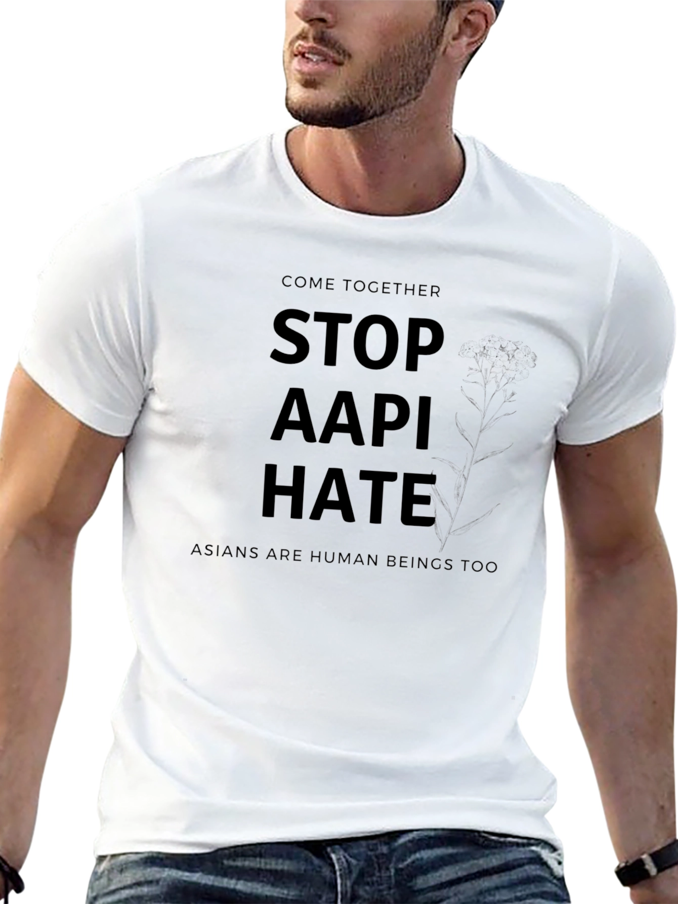 Stop AAPI Hate Graphic Tee - Come Together