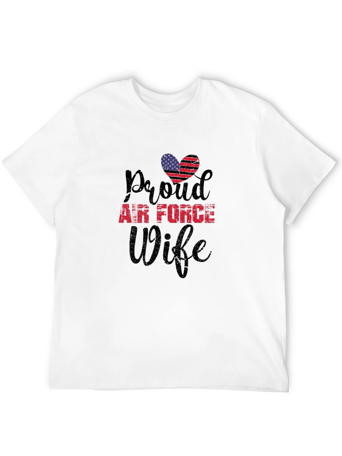 Proud Air Force Wife Graphic Tee