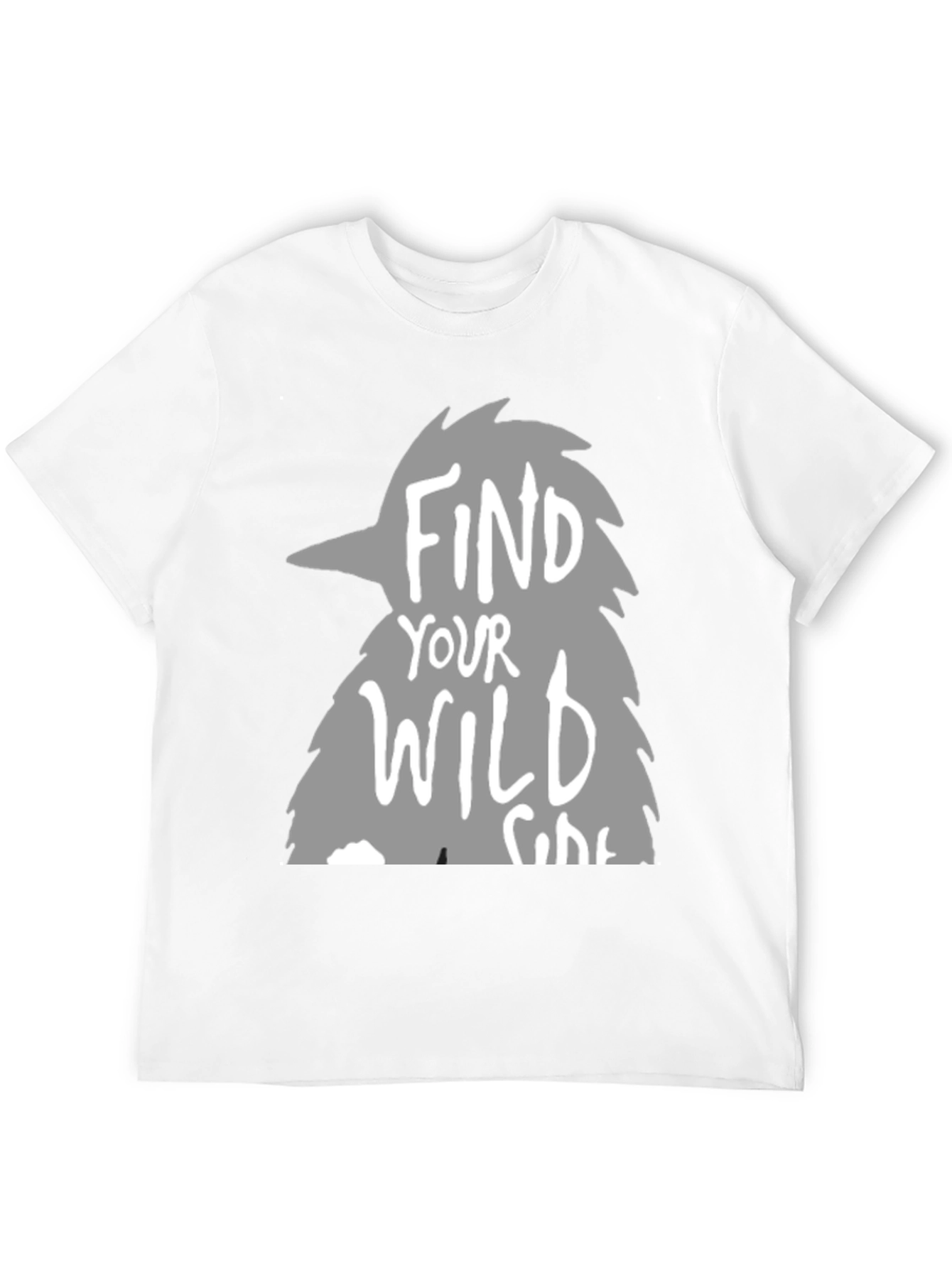 Find Your Wild Side Graphic Tee - Black