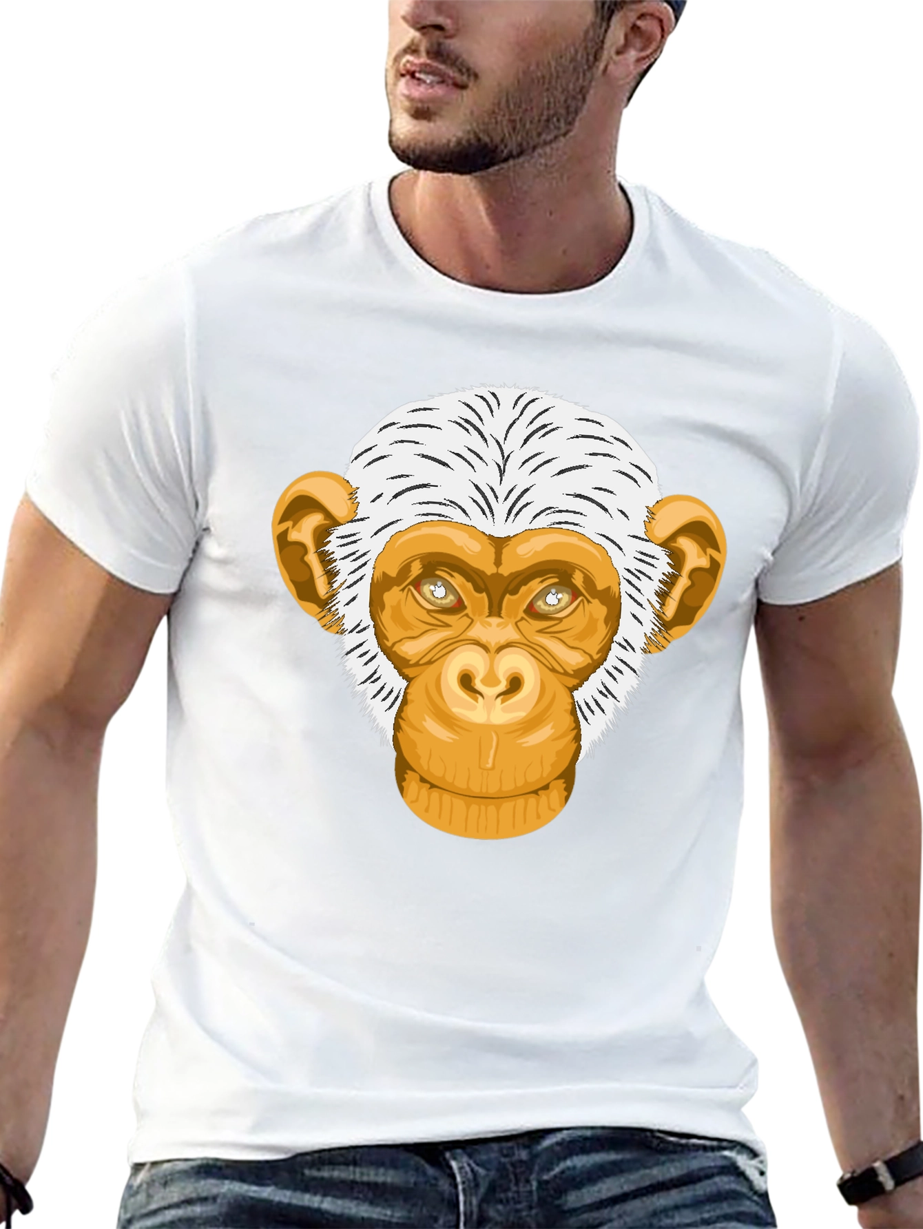 Monkey Graphic T-Shirt