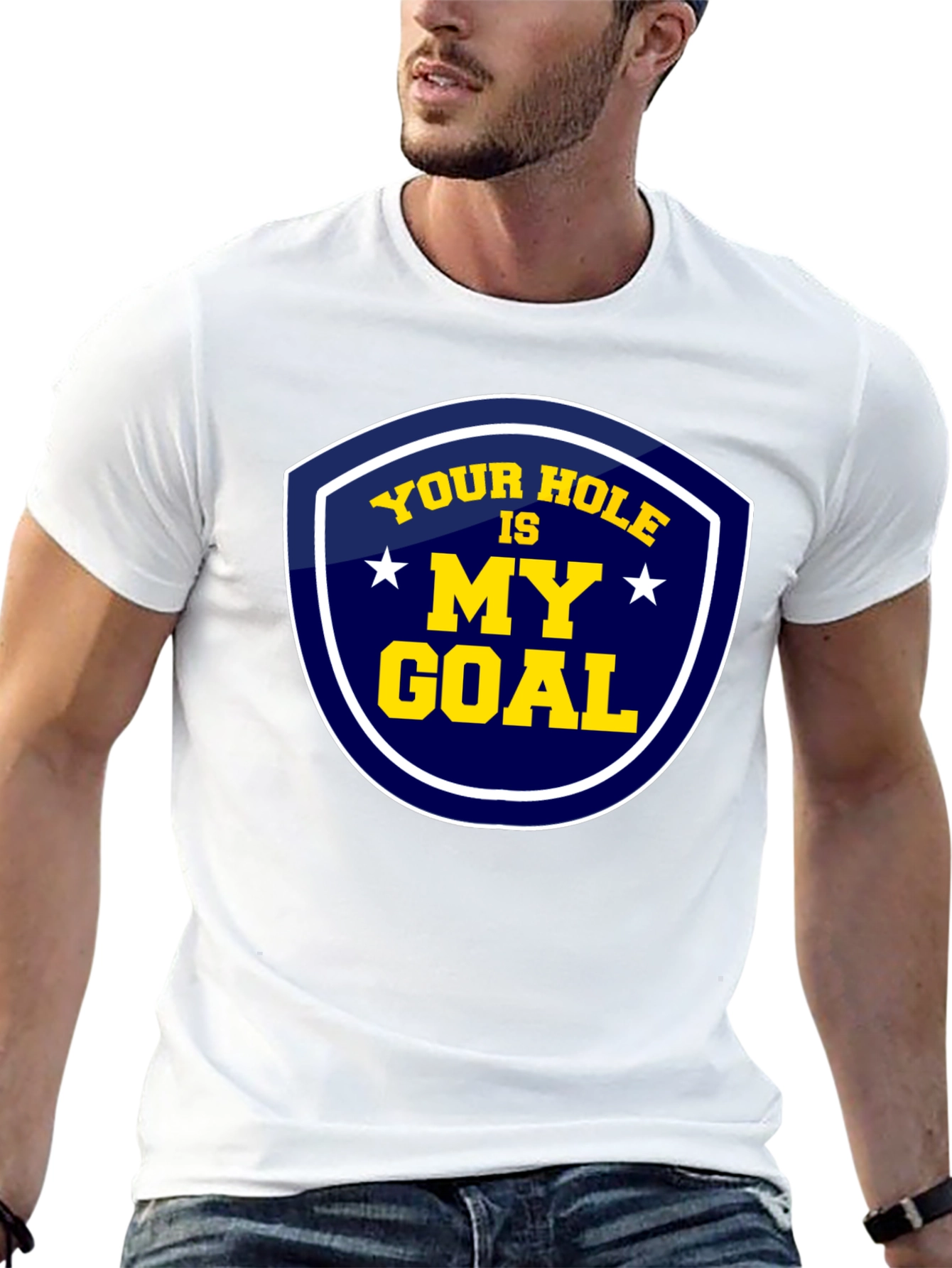 Your Hole Is My Goal Graphic T-Shirt