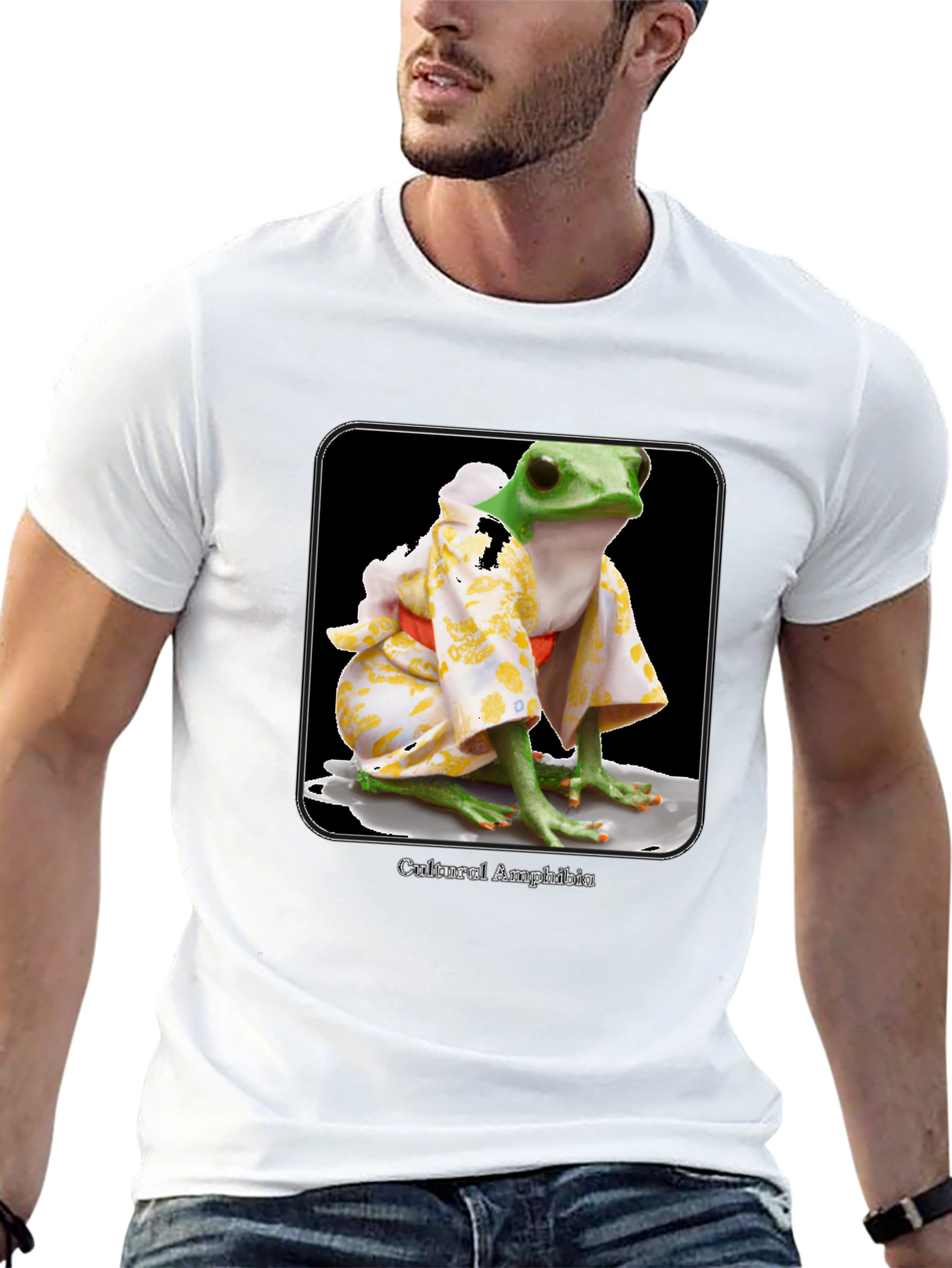 Cultural Amphibian Graphic T-Shirt