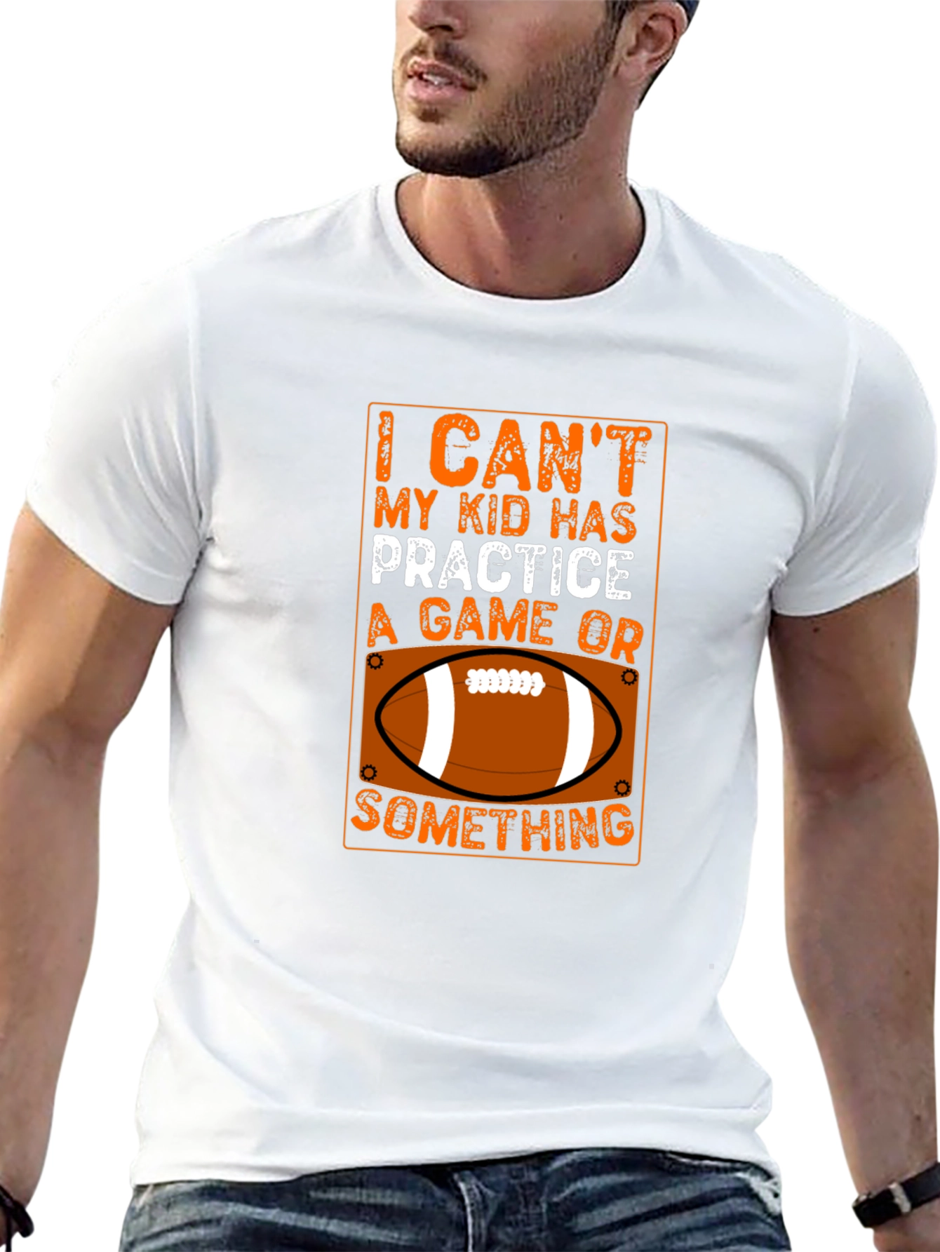 Football Dad Graphic T-Shirt