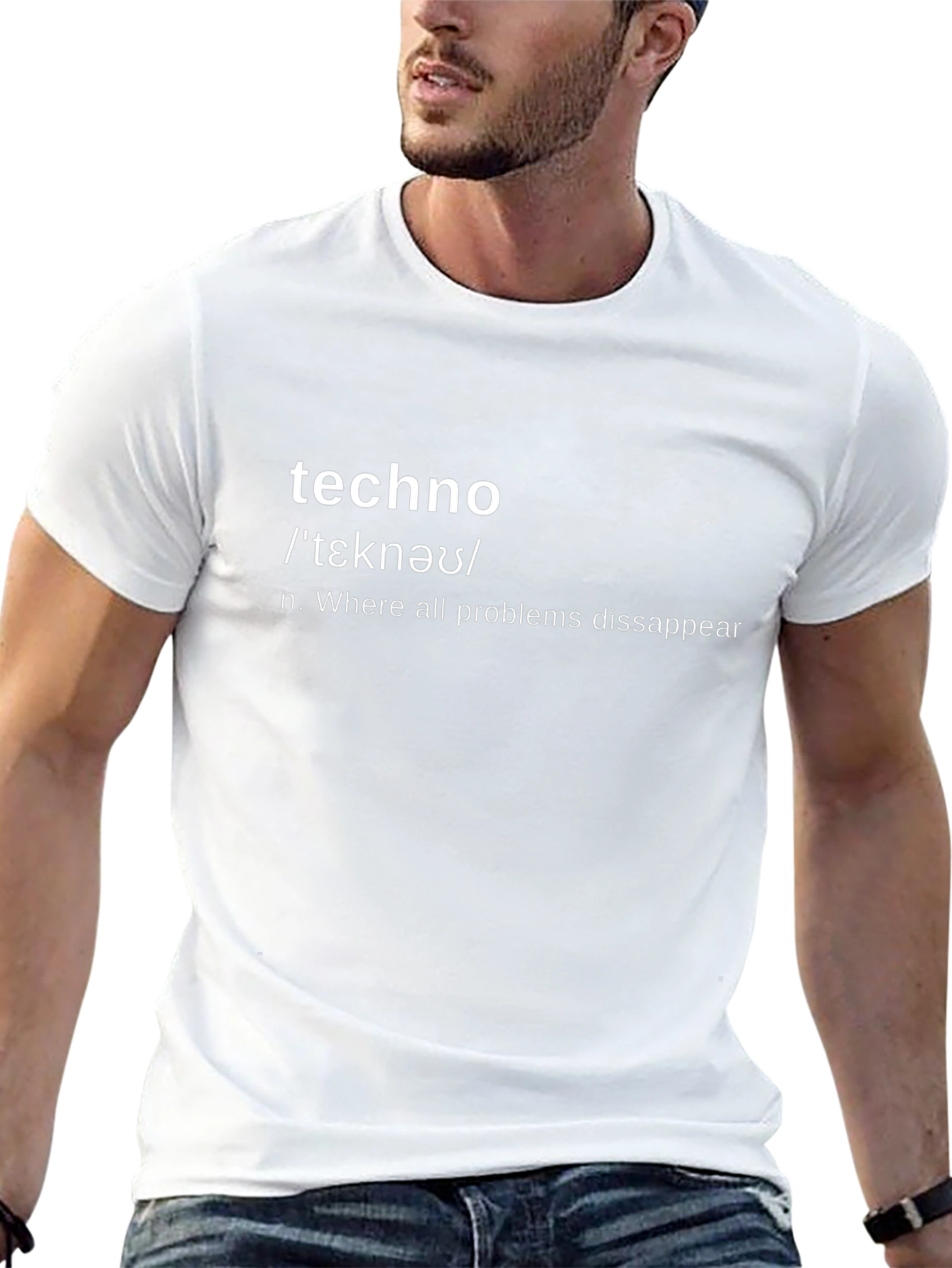 Techno Definition Black T-Shirt