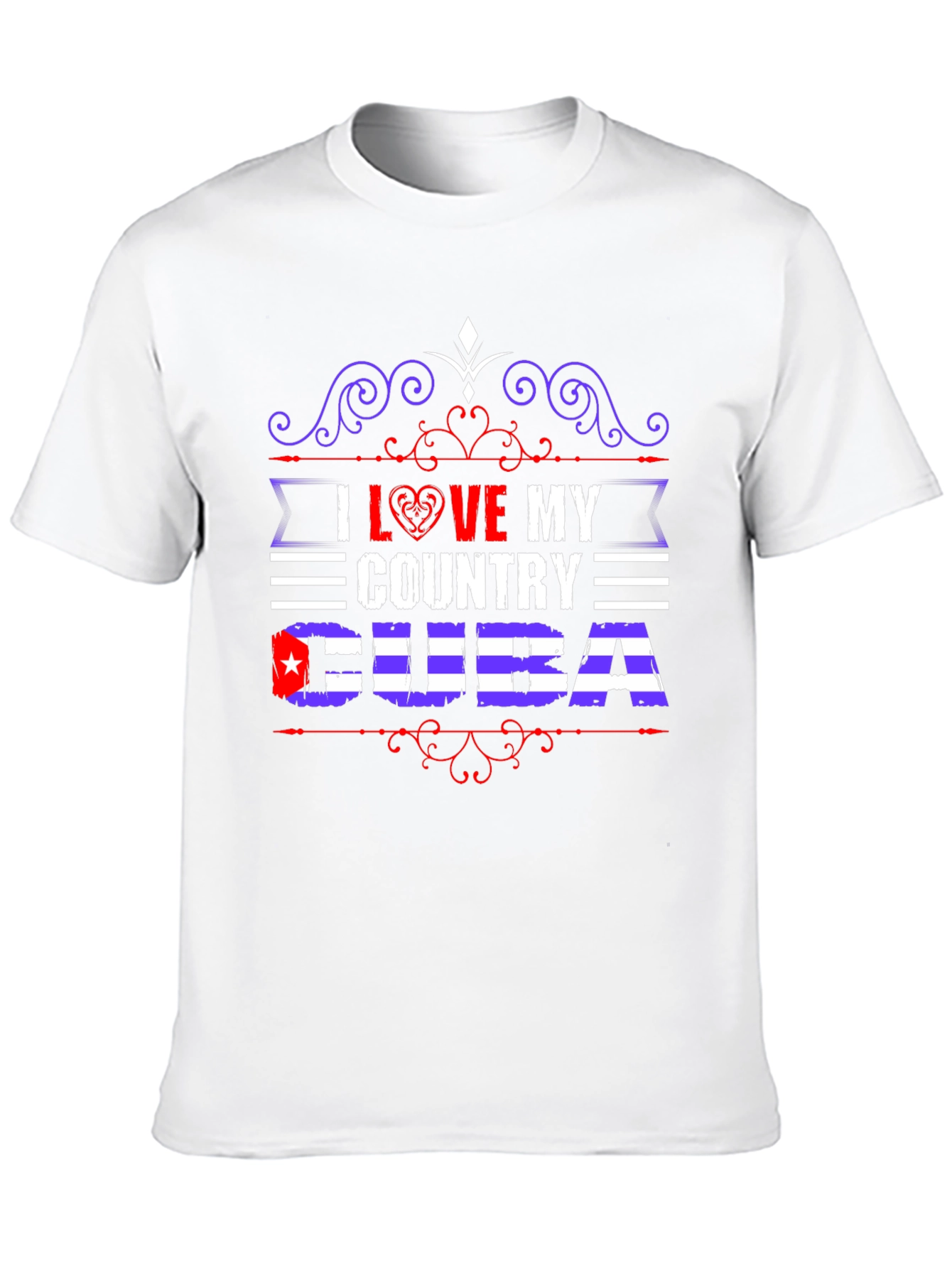 I Love My Country Cuba T-Shirt