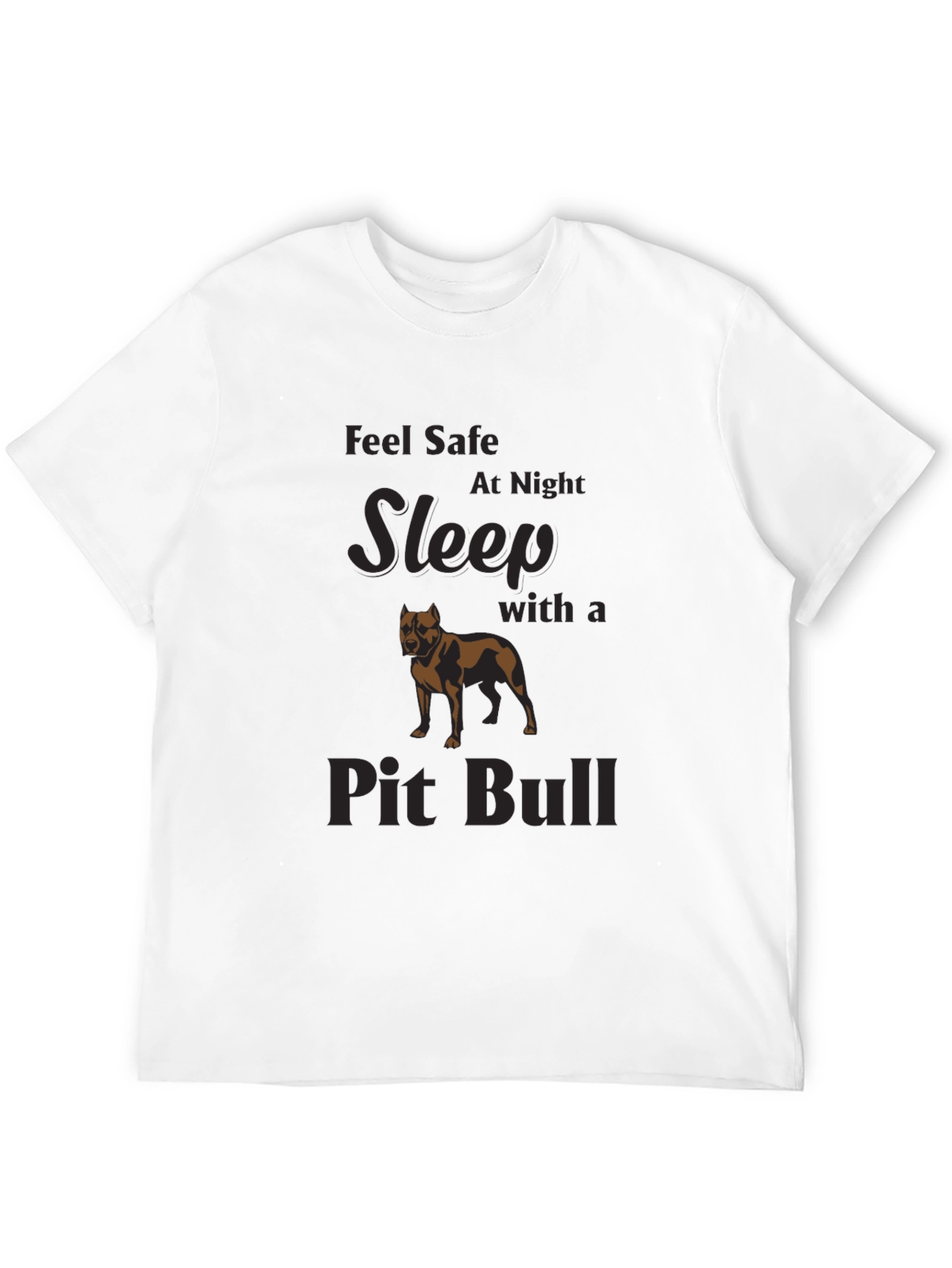 Feel Safe Pit Bull T-Shirt