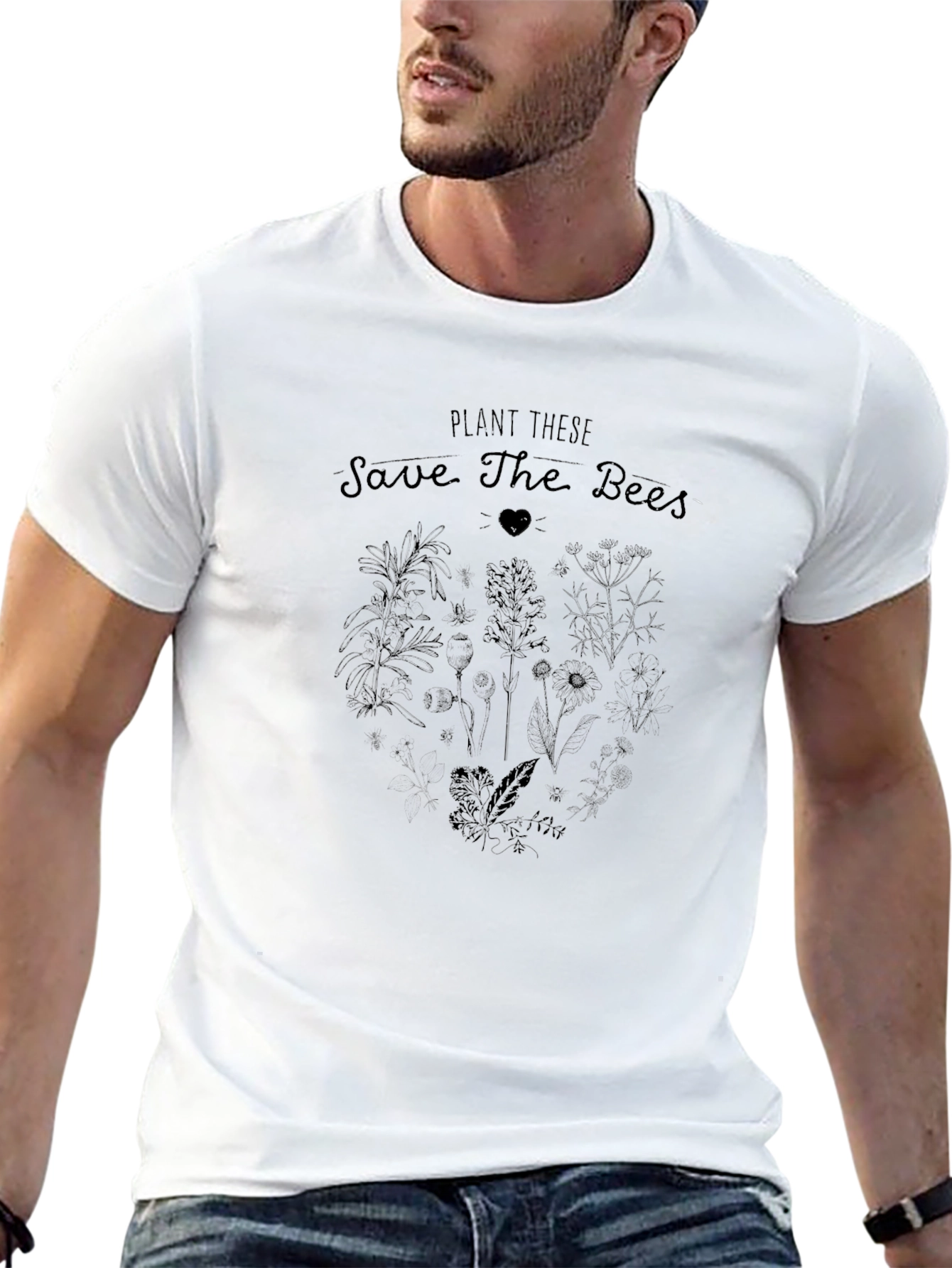 Plant These Save the Bees T-Shirt