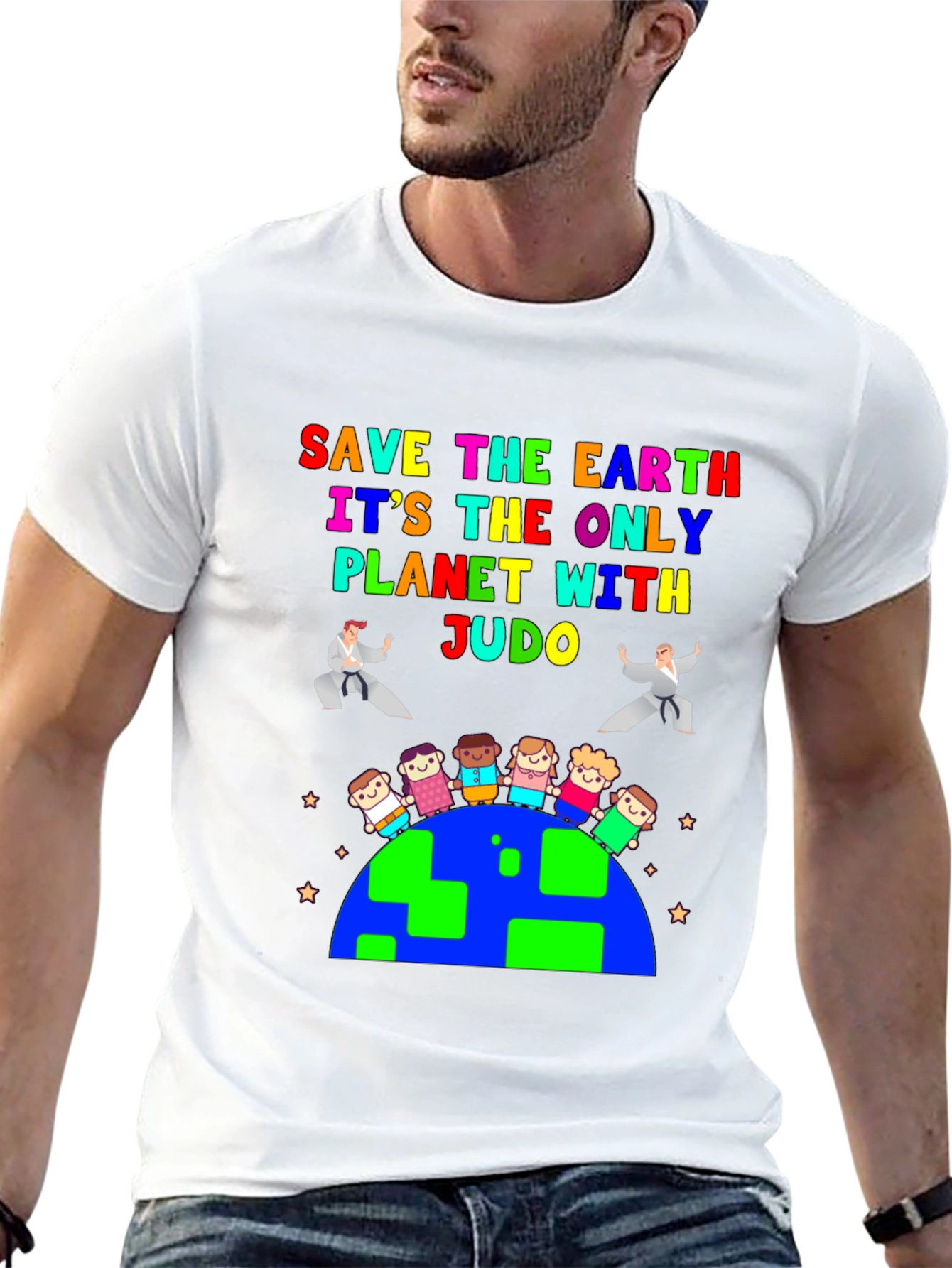 Save the Earth Judo T-Shirt