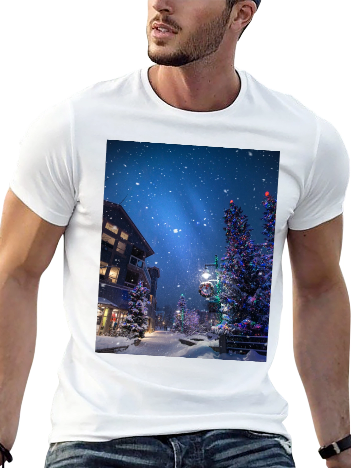 Winter Wonderland Christmas Tree T-Shirt