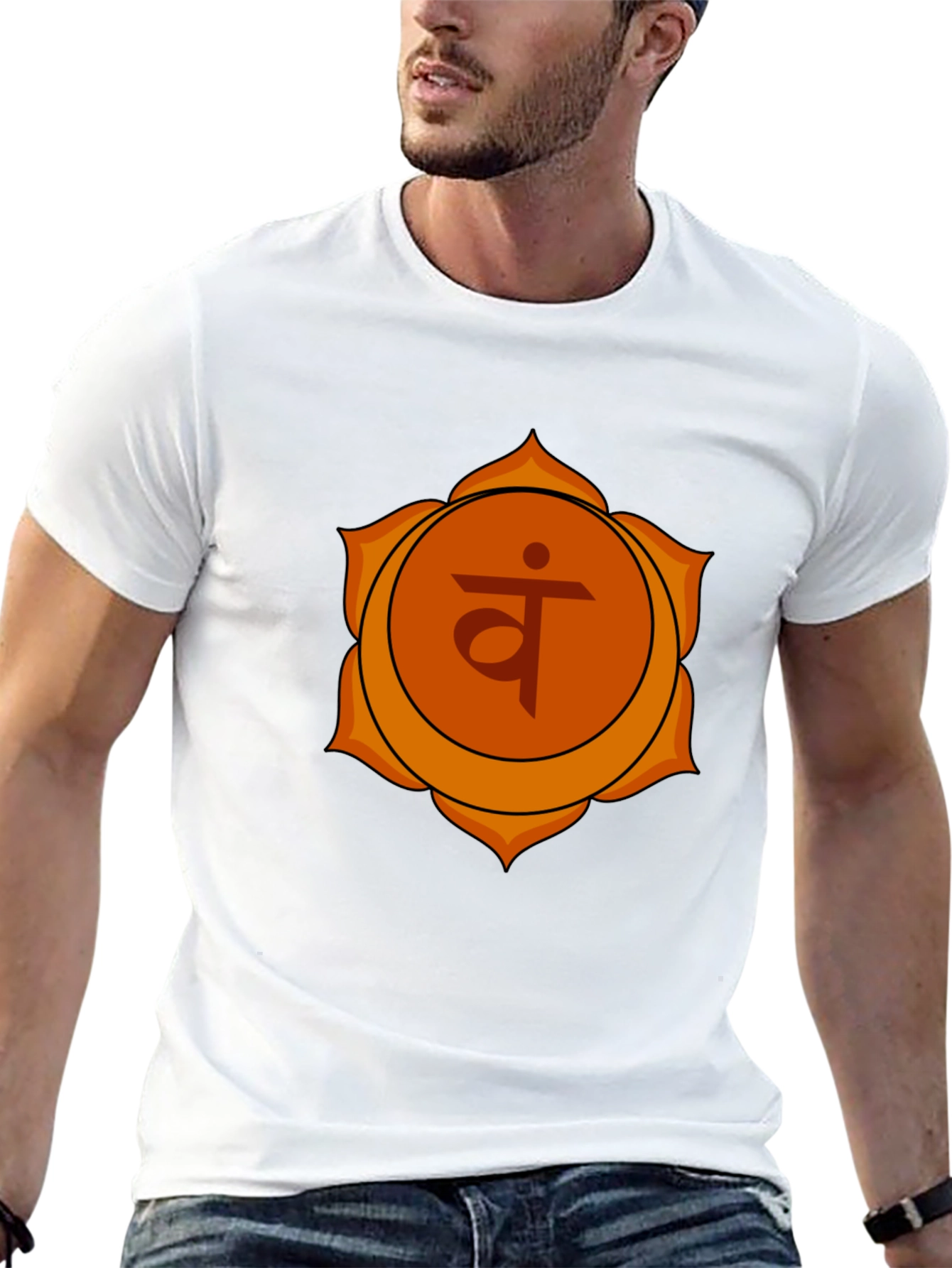 Sacral Chakra Graphic T-Shirt - Spiritual Design
