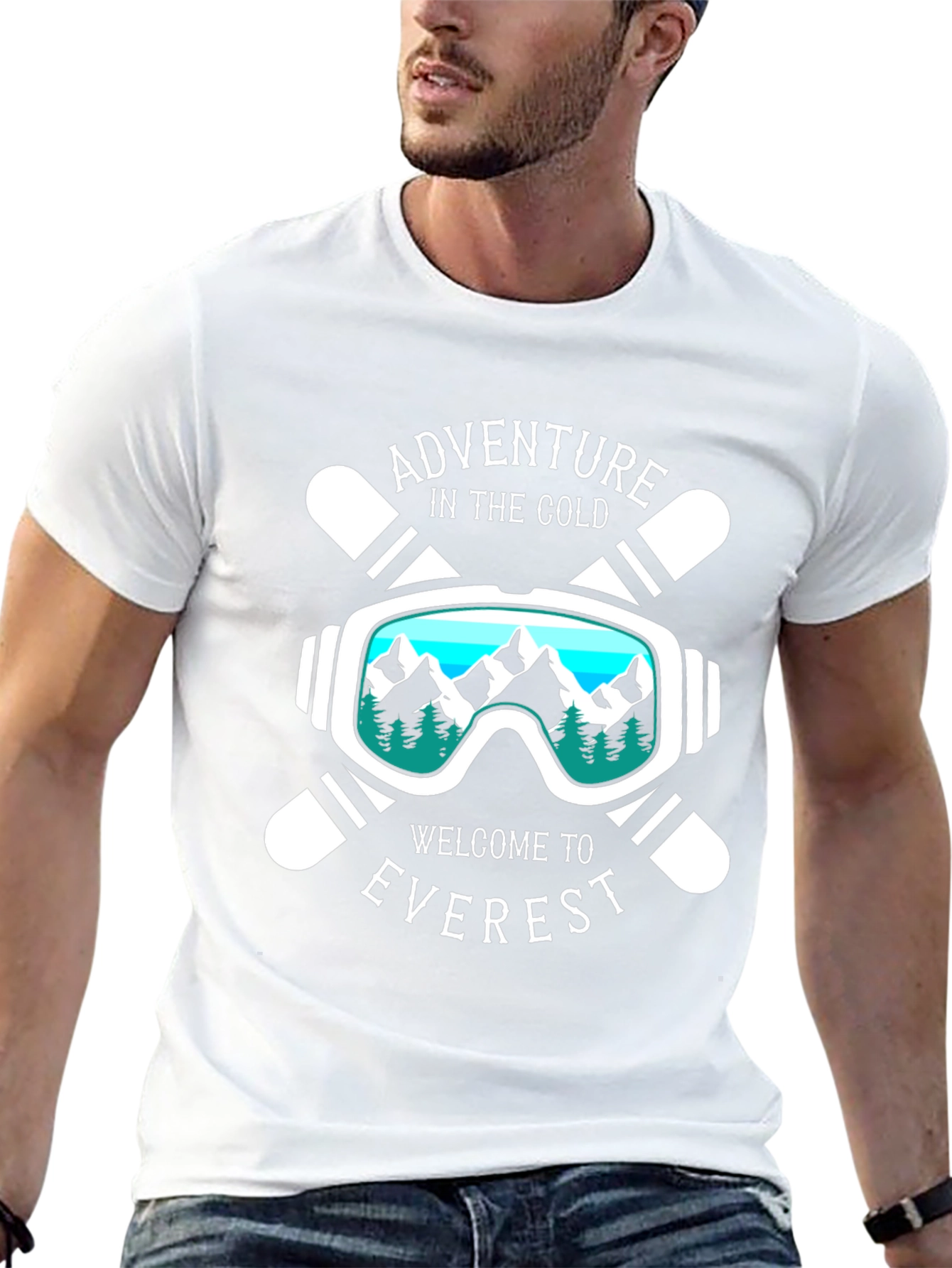 Adventure in the Cold Everest Graphic Tee